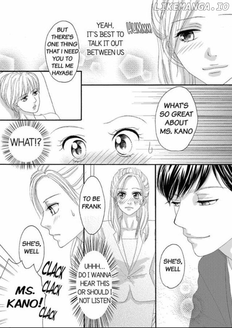 Joushi ga Gomu wo Kuwaetara Futari no Kyori wa 0.01mm Chapter 6 - page 36
