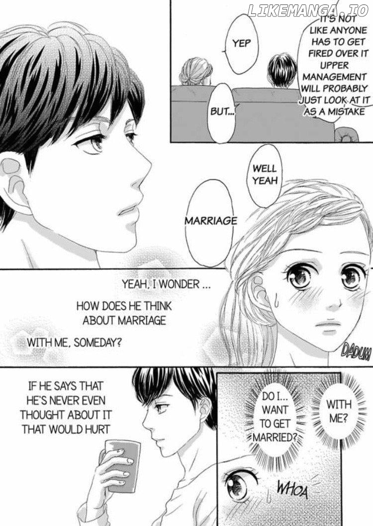 Joushi ga Gomu wo Kuwaetara Futari no Kyori wa 0.01mm Chapter 6 - page 39