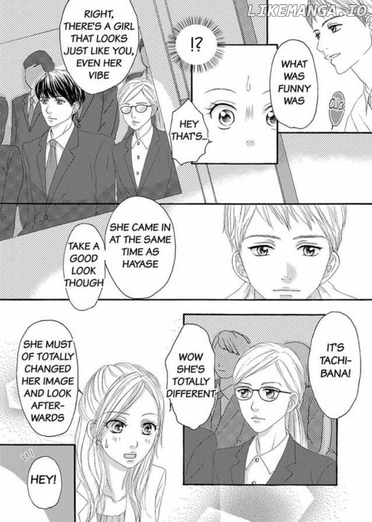Joushi ga Gomu wo Kuwaetara Futari no Kyori wa 0.01mm Chapter 6 - page 4