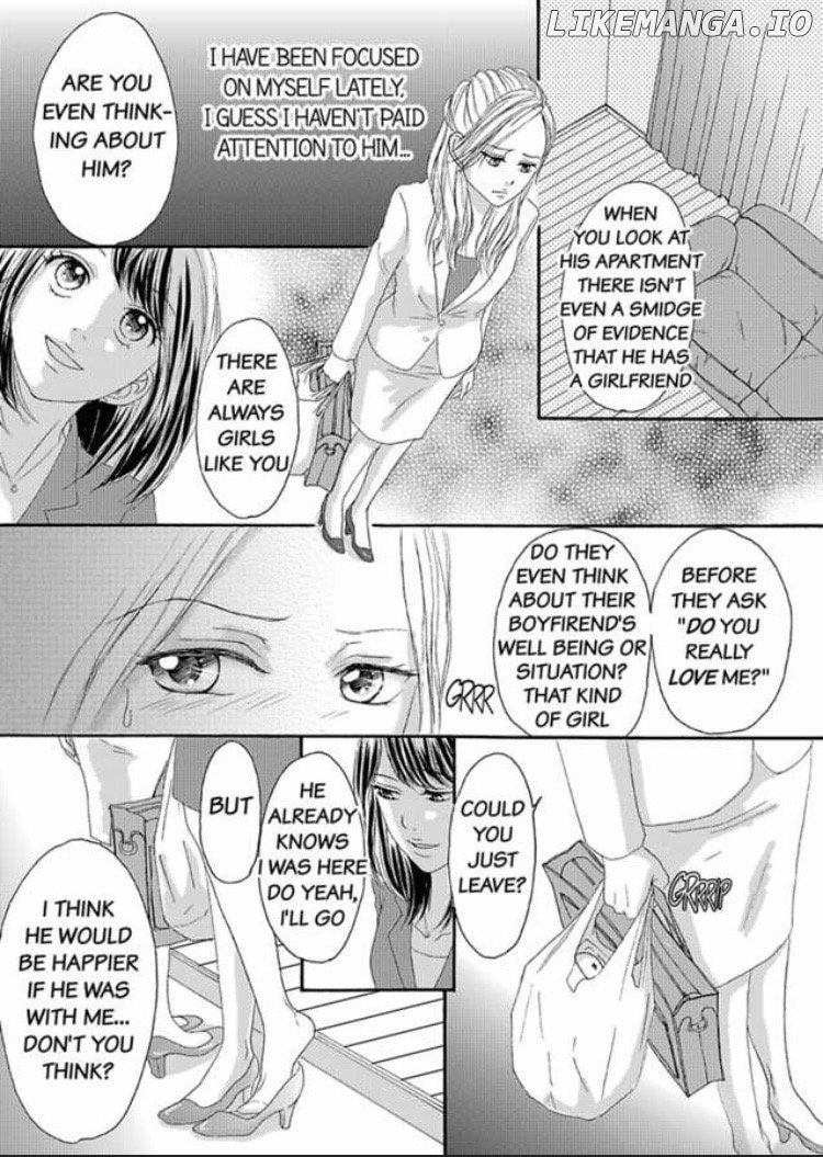 Joushi ga Gomu wo Kuwaetara Futari no Kyori wa 0.01mm Chapter 7 - page 35