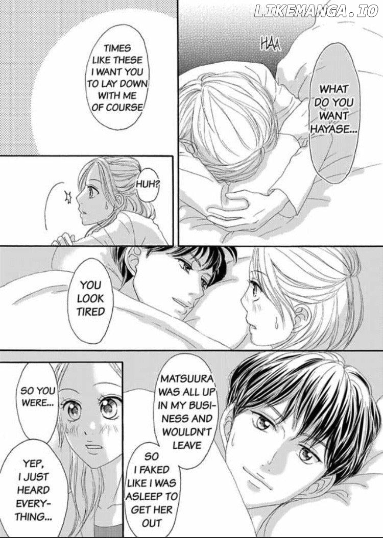 Joushi ga Gomu wo Kuwaetara Futari no Kyori wa 0.01mm Chapter 7 - page 38