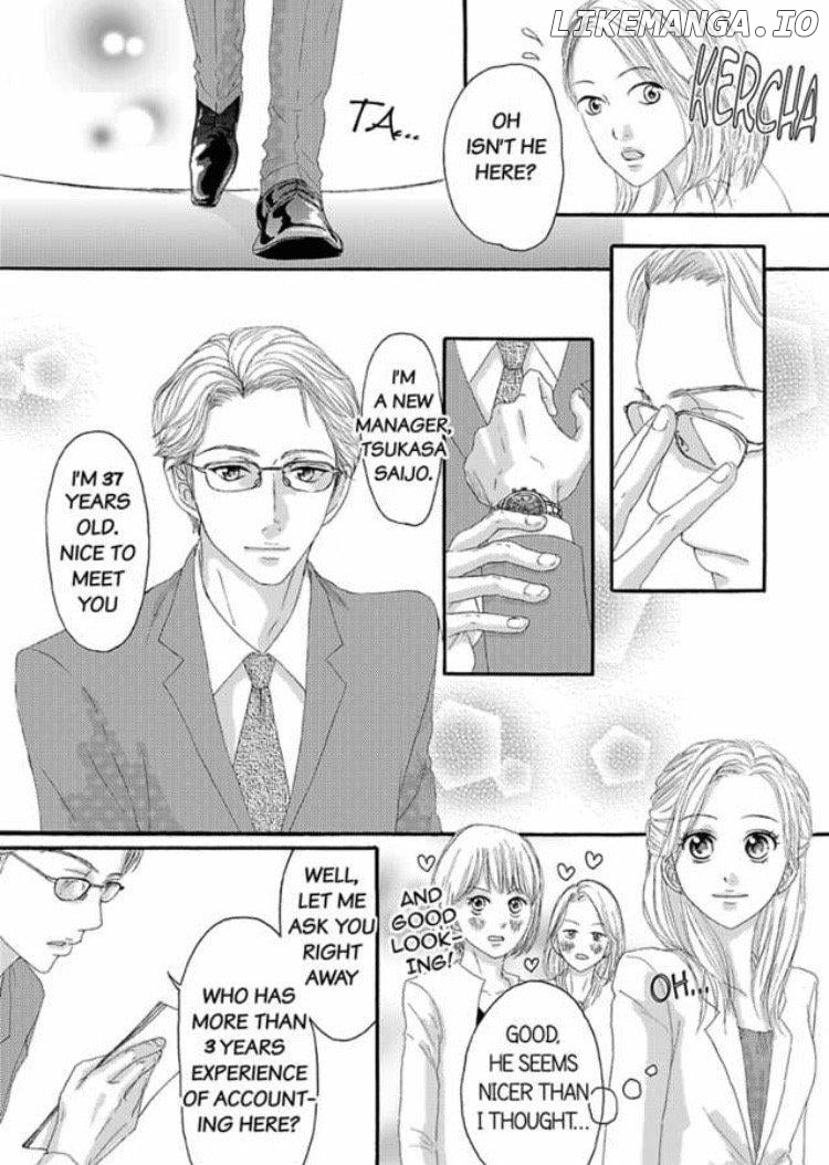 Joushi ga Gomu wo Kuwaetara Futari no Kyori wa 0.01mm Chapter 7 - page 4