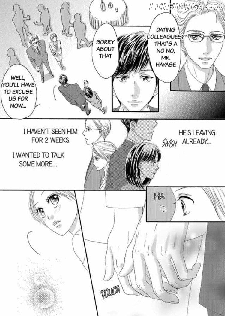 Joushi ga Gomu wo Kuwaetara Futari no Kyori wa 0.01mm Chapter 7 - page 9