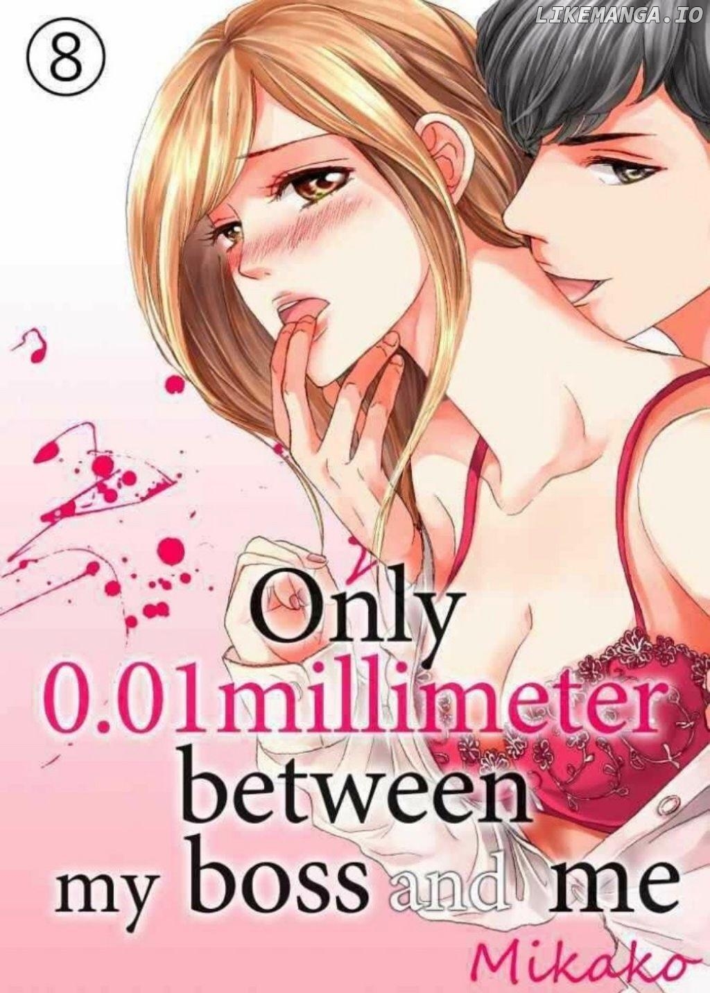 Joushi ga Gomu wo Kuwaetara Futari no Kyori wa 0.01mm Chapter 8 - page 1