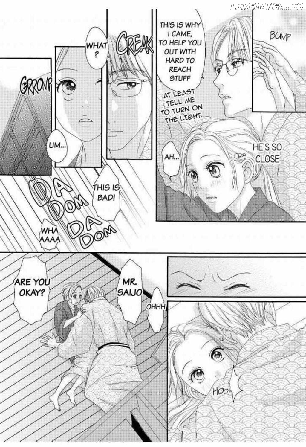 Joushi ga Gomu wo Kuwaetara Futari no Kyori wa 0.01mm Chapter 8 - page 10