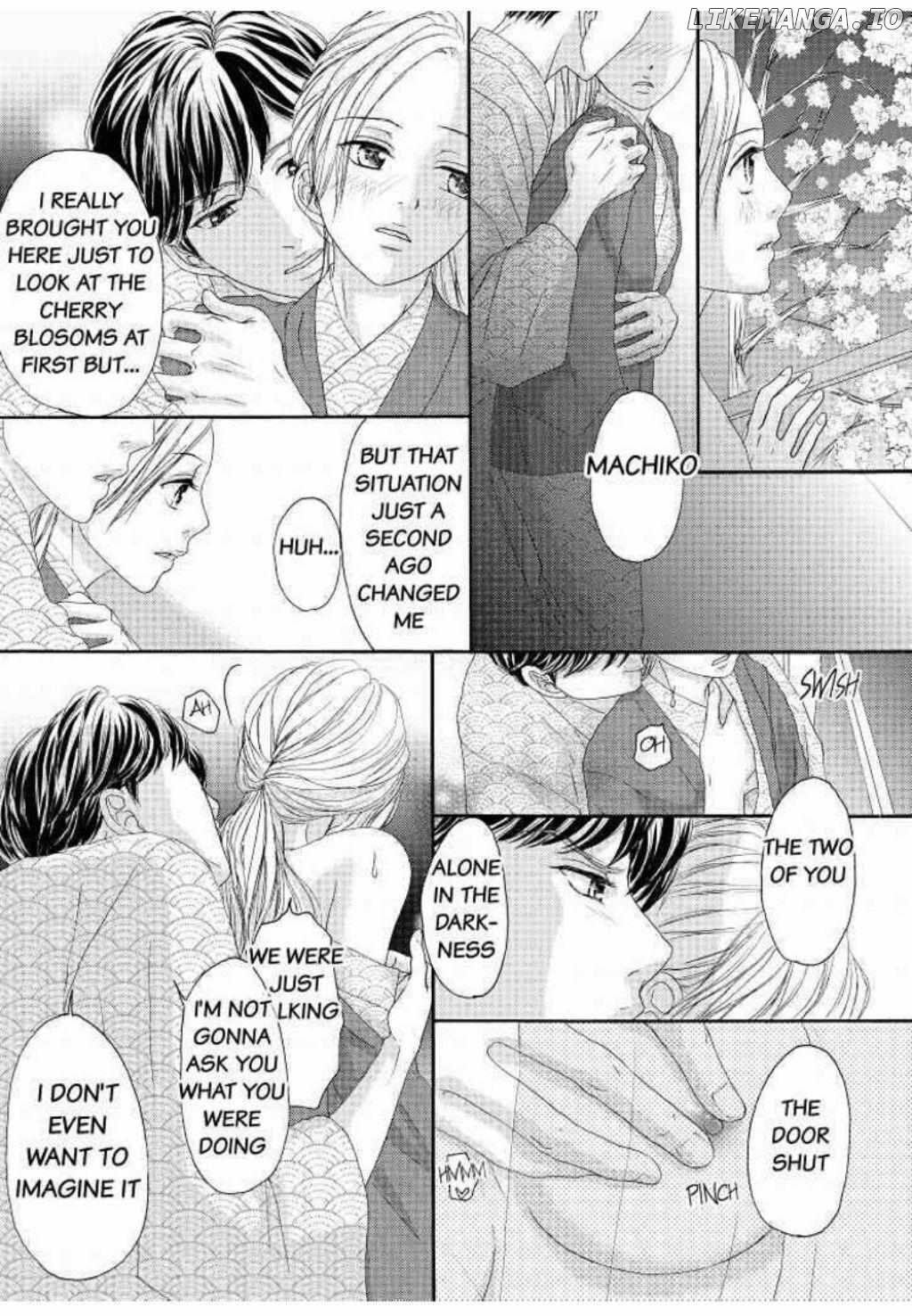 Joushi ga Gomu wo Kuwaetara Futari no Kyori wa 0.01mm Chapter 8 - page 19