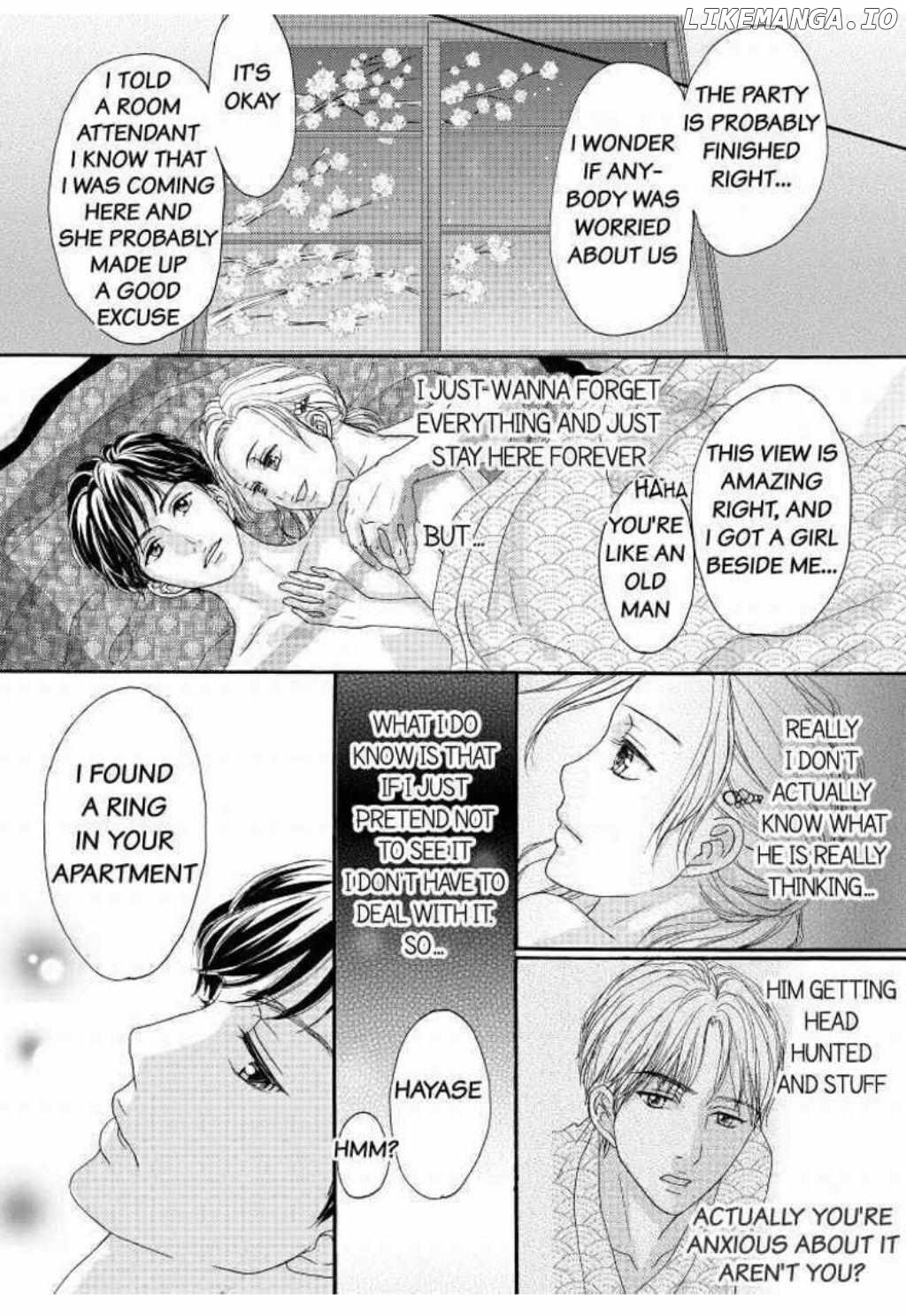 Joushi ga Gomu wo Kuwaetara Futari no Kyori wa 0.01mm Chapter 8 - page 25
