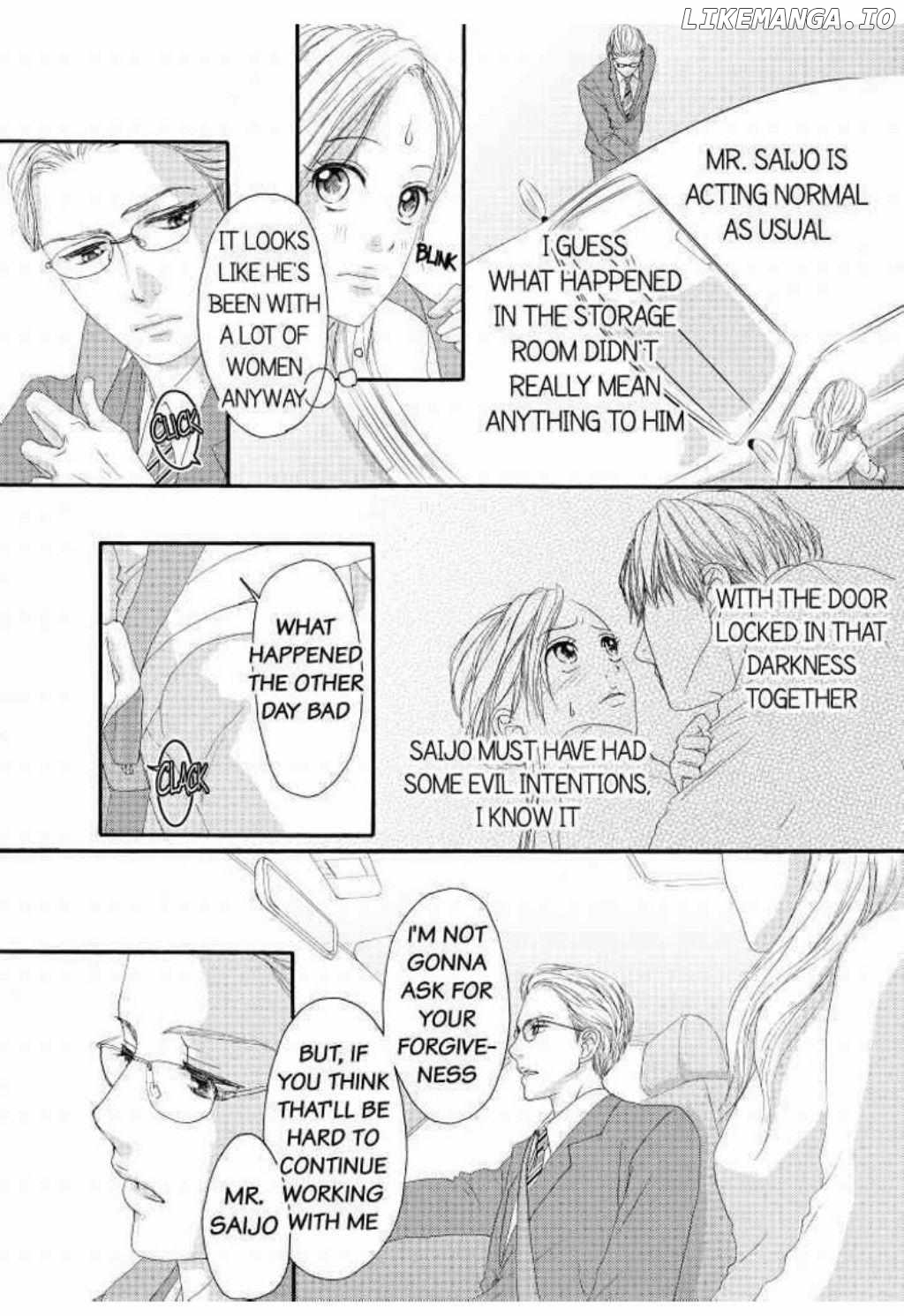Joushi ga Gomu wo Kuwaetara Futari no Kyori wa 0.01mm Chapter 8 - page 29