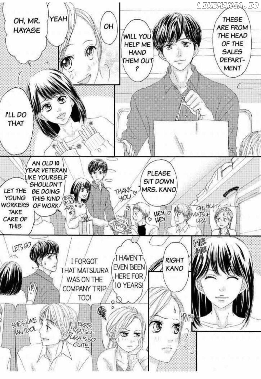 Joushi ga Gomu wo Kuwaetara Futari no Kyori wa 0.01mm Chapter 8 - page 3