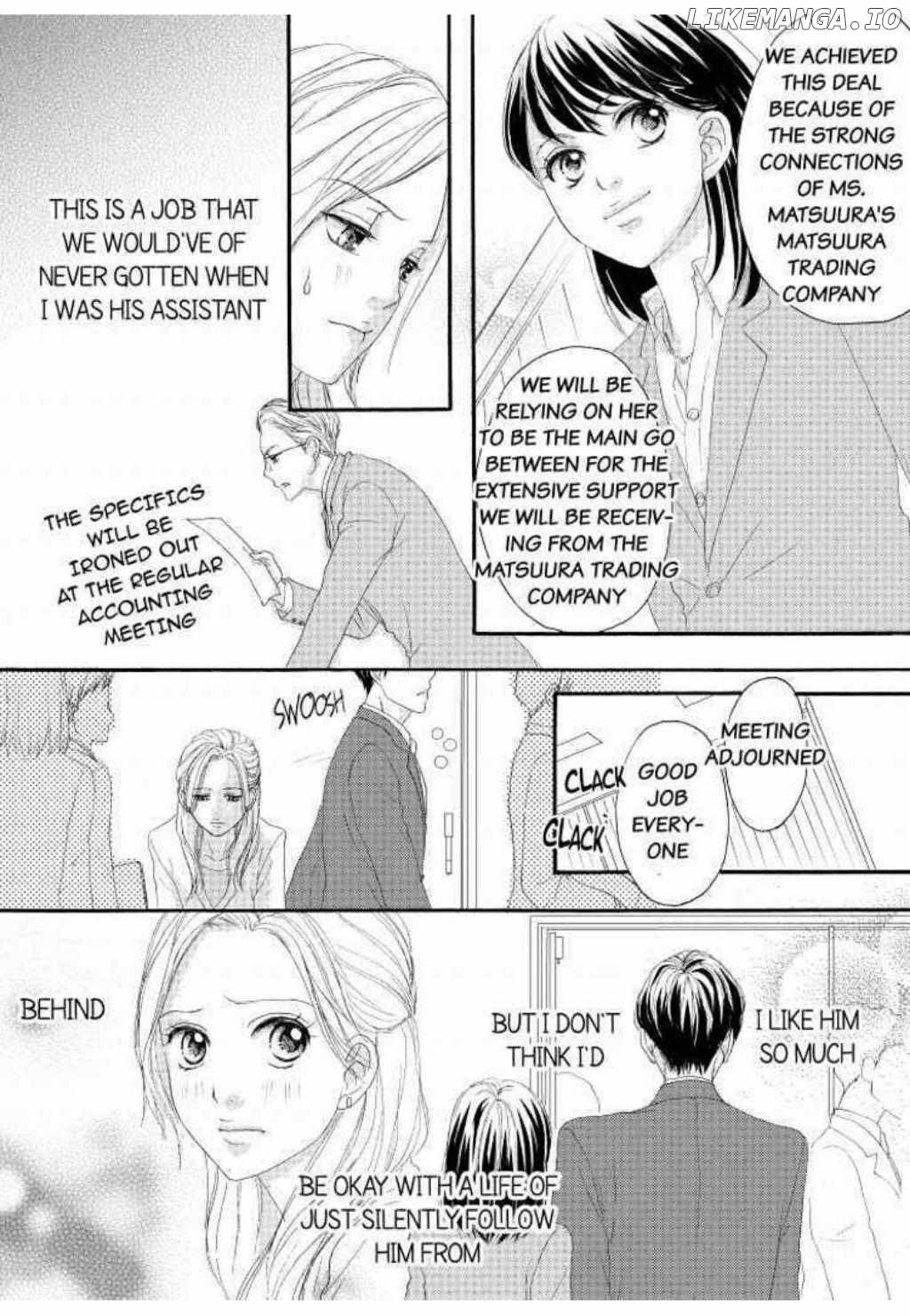 Joushi ga Gomu wo Kuwaetara Futari no Kyori wa 0.01mm Chapter 8 - page 33