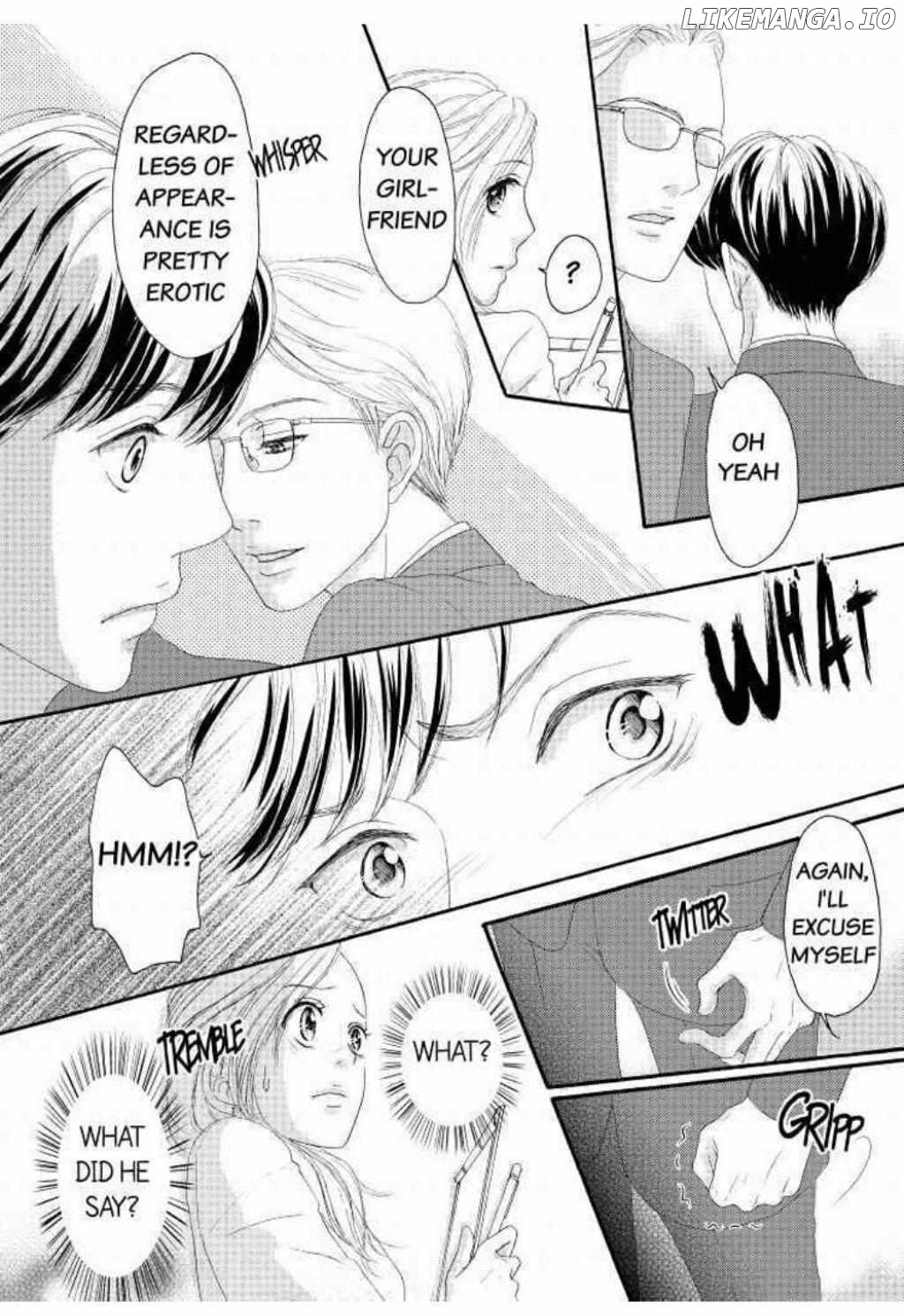 Joushi ga Gomu wo Kuwaetara Futari no Kyori wa 0.01mm Chapter 8 - page 36