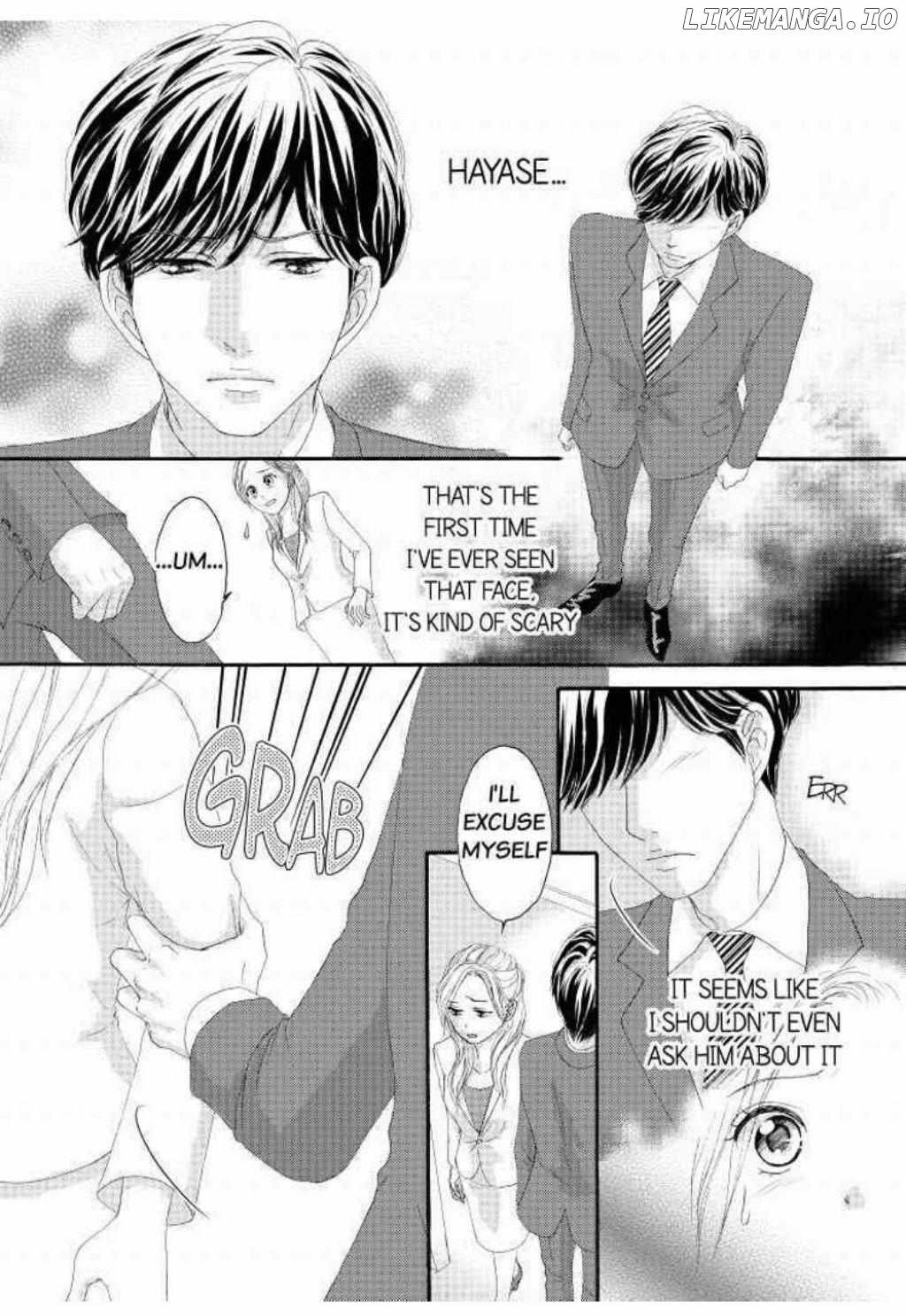 Joushi ga Gomu wo Kuwaetara Futari no Kyori wa 0.01mm Chapter 8 - page 37