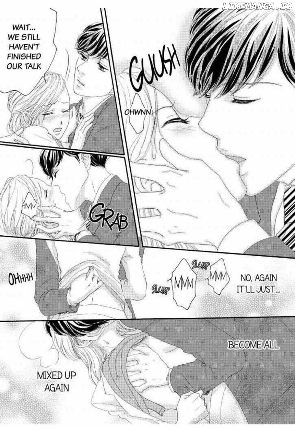 Joushi ga Gomu wo Kuwaetara Futari no Kyori wa 0.01mm Chapter 8 - page 39