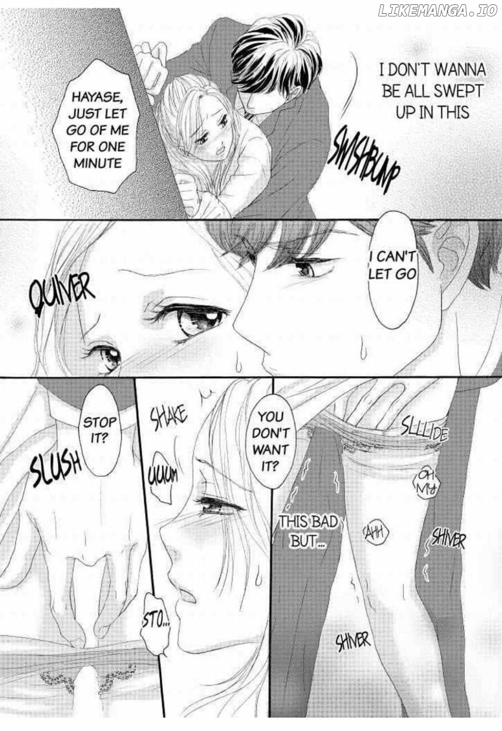 Joushi ga Gomu wo Kuwaetara Futari no Kyori wa 0.01mm Chapter 8 - page 40