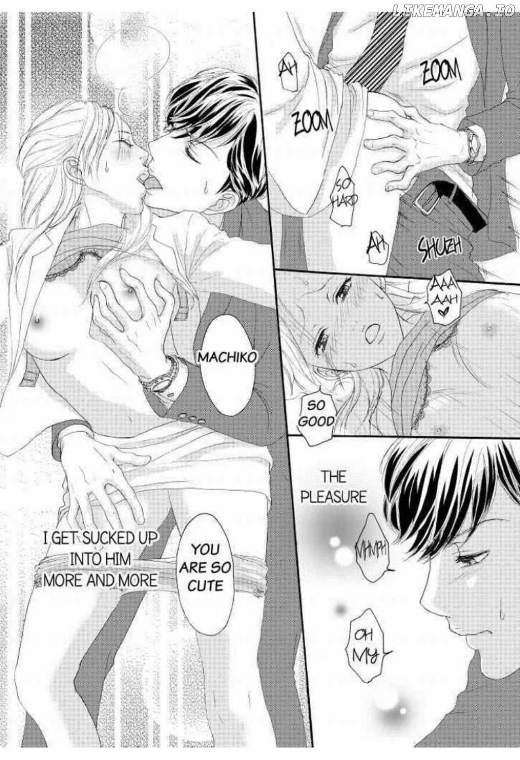 Joushi ga Gomu wo Kuwaetara Futari no Kyori wa 0.01mm Chapter 8 - page 45