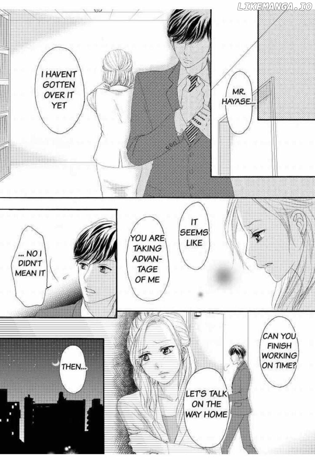 Joushi ga Gomu wo Kuwaetara Futari no Kyori wa 0.01mm Chapter 8 - page 47