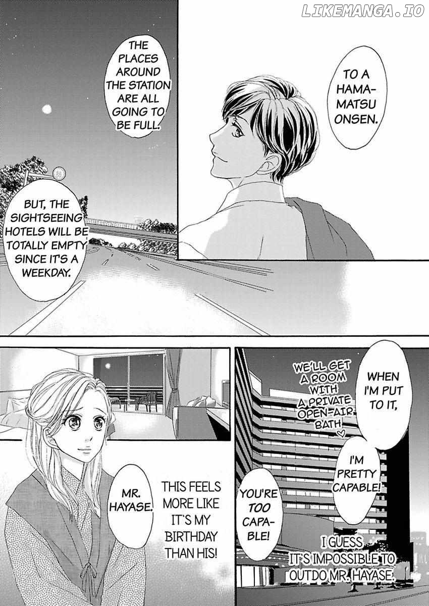 Joushi ga Gomu wo Kuwaetara Futari no Kyori wa 0.01mm Chapter 9 - page 17