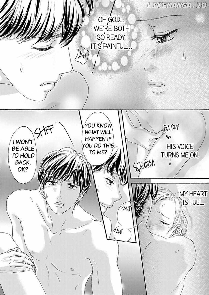 Joushi ga Gomu wo Kuwaetara Futari no Kyori wa 0.01mm Chapter 9 - page 24