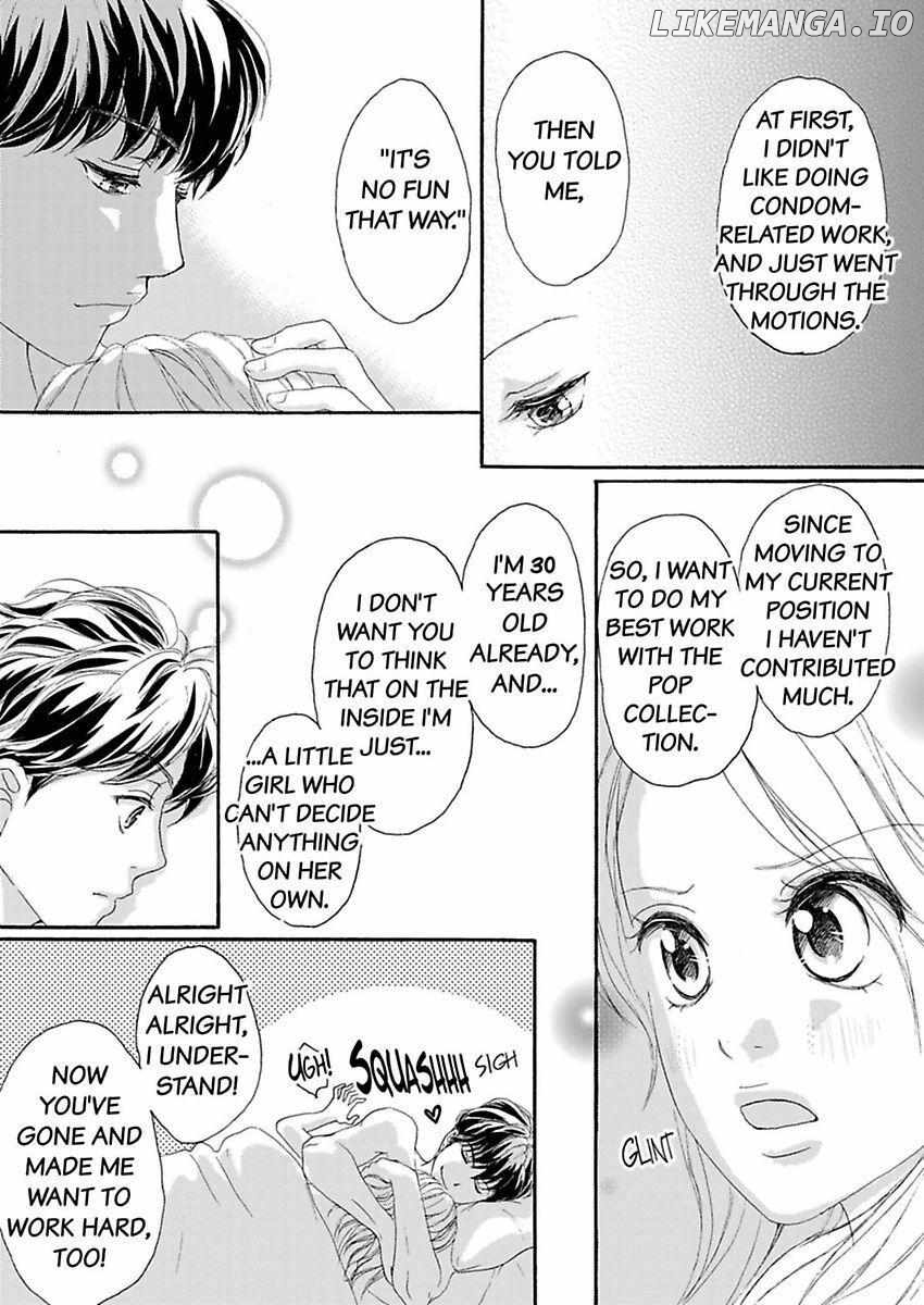 Joushi ga Gomu wo Kuwaetara Futari no Kyori wa 0.01mm Chapter 9 - page 34