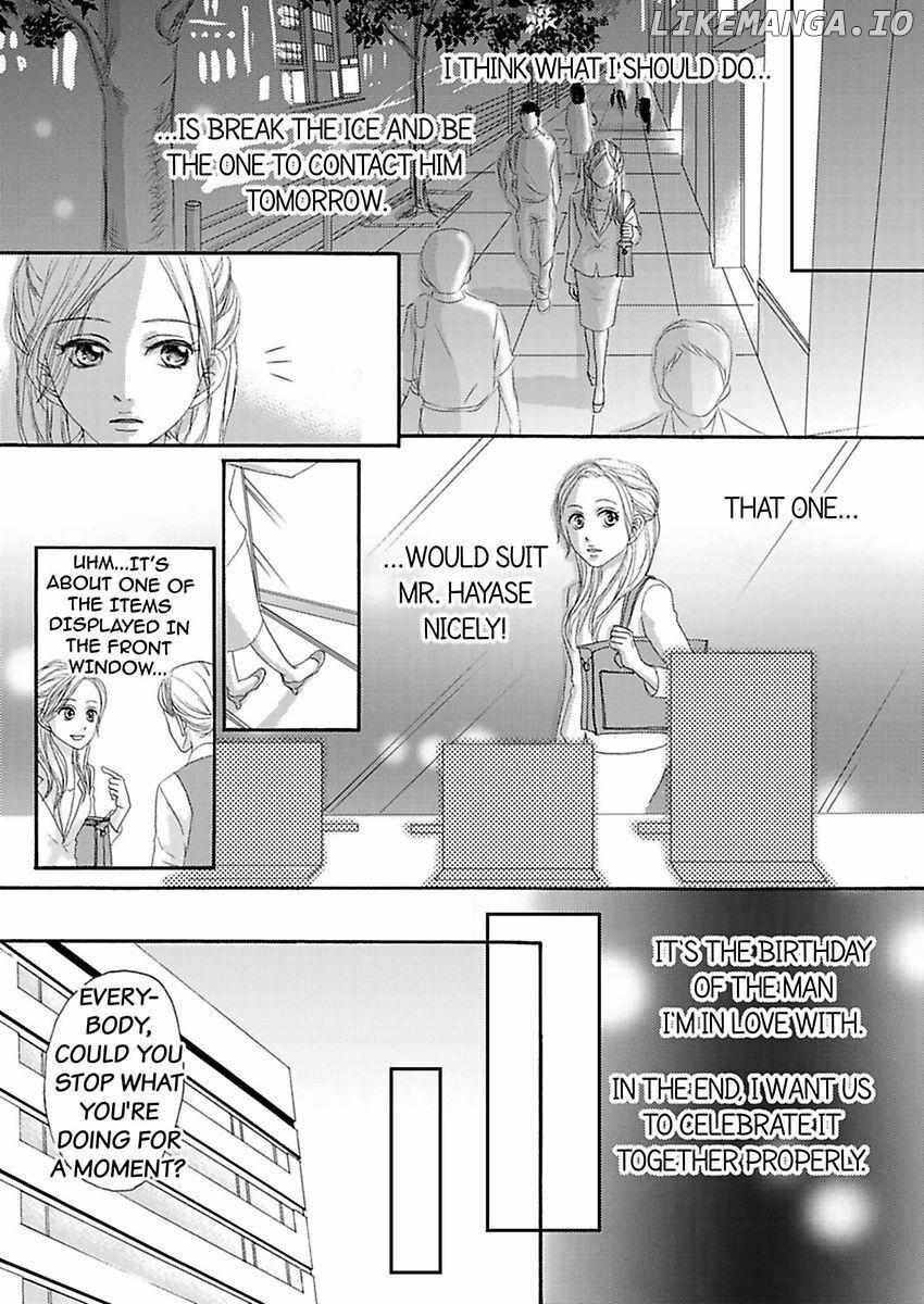 Joushi ga Gomu wo Kuwaetara Futari no Kyori wa 0.01mm Chapter 9 - page 6