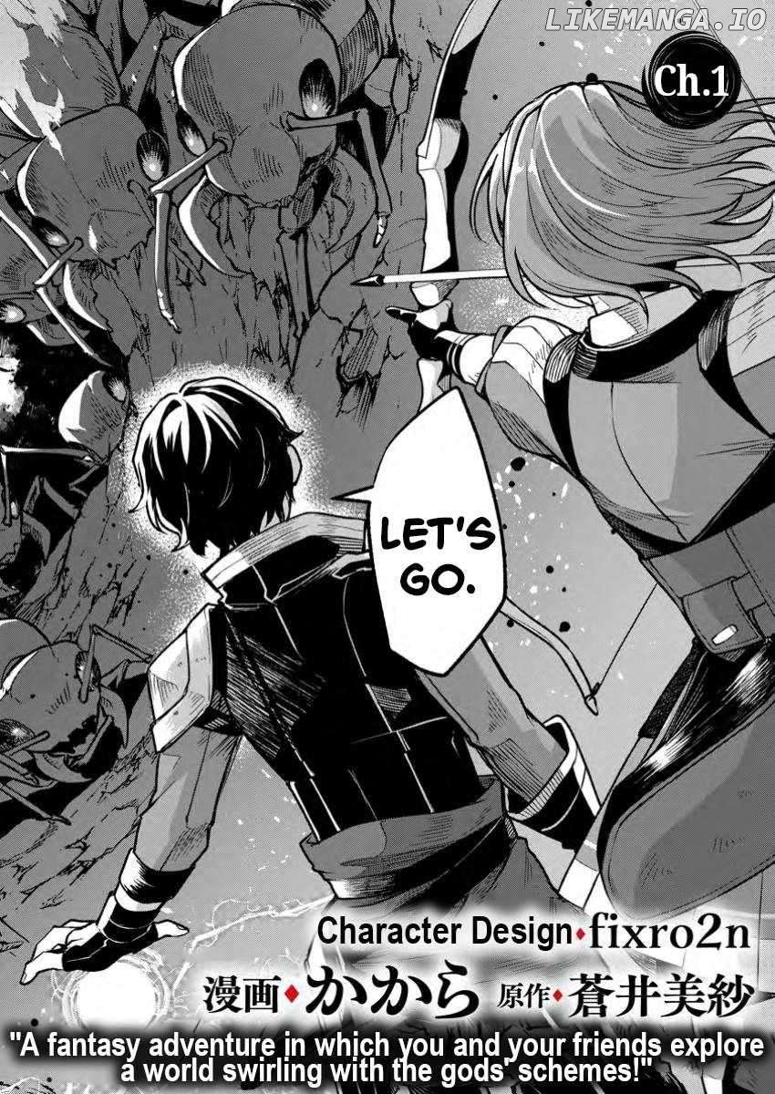 The boy who became the goddess's proxy rises as the king on the board. Chapter 1.1 - page 3