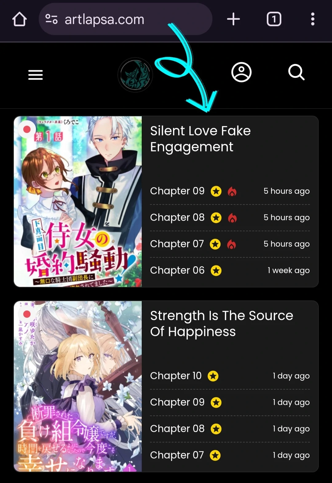 Silent love fake engagement Chapter 4 - page 1