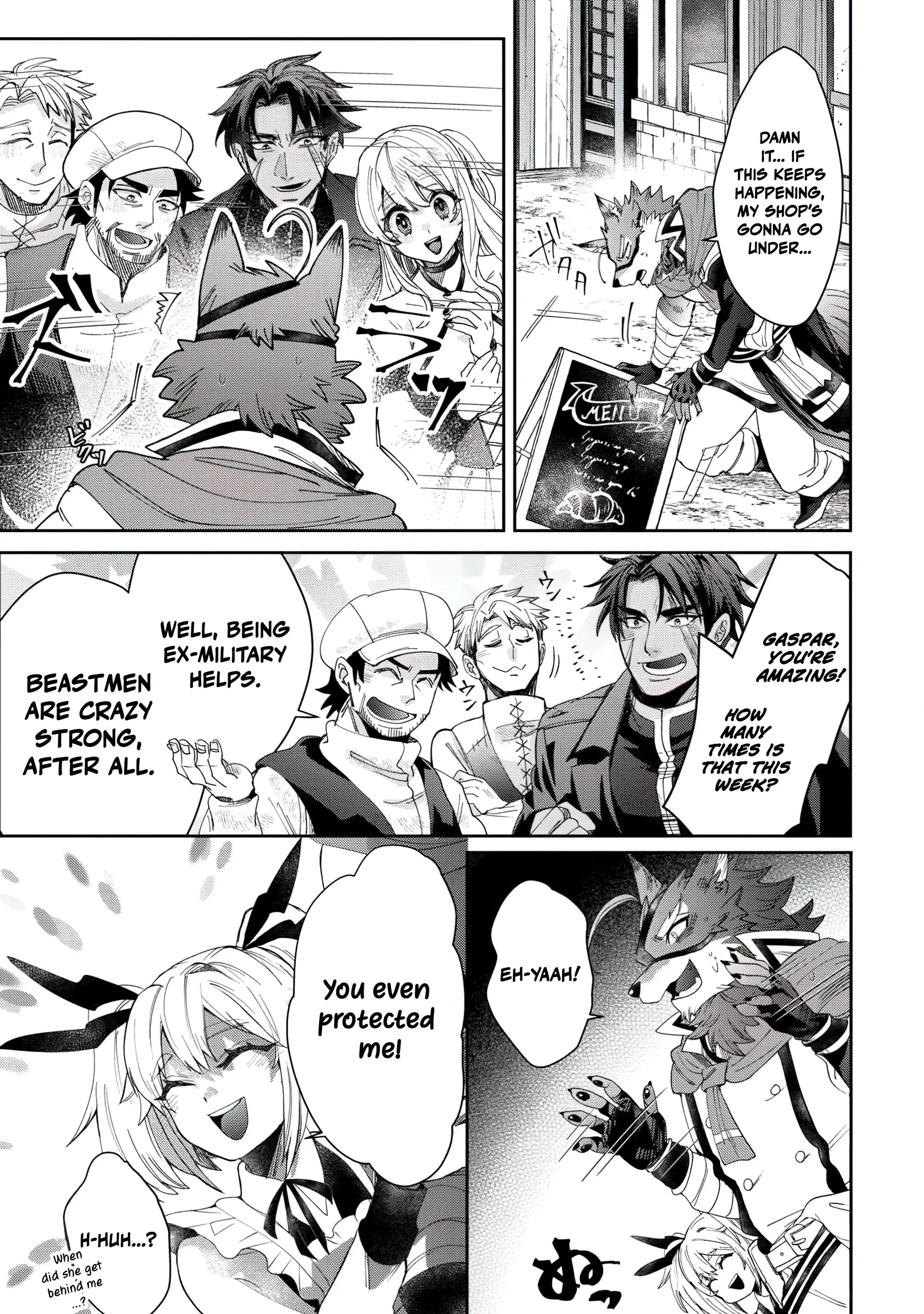 Oshikake Assassin-chan wa Outo Saikyou no Kanban Musume Chapter 1 - page 10