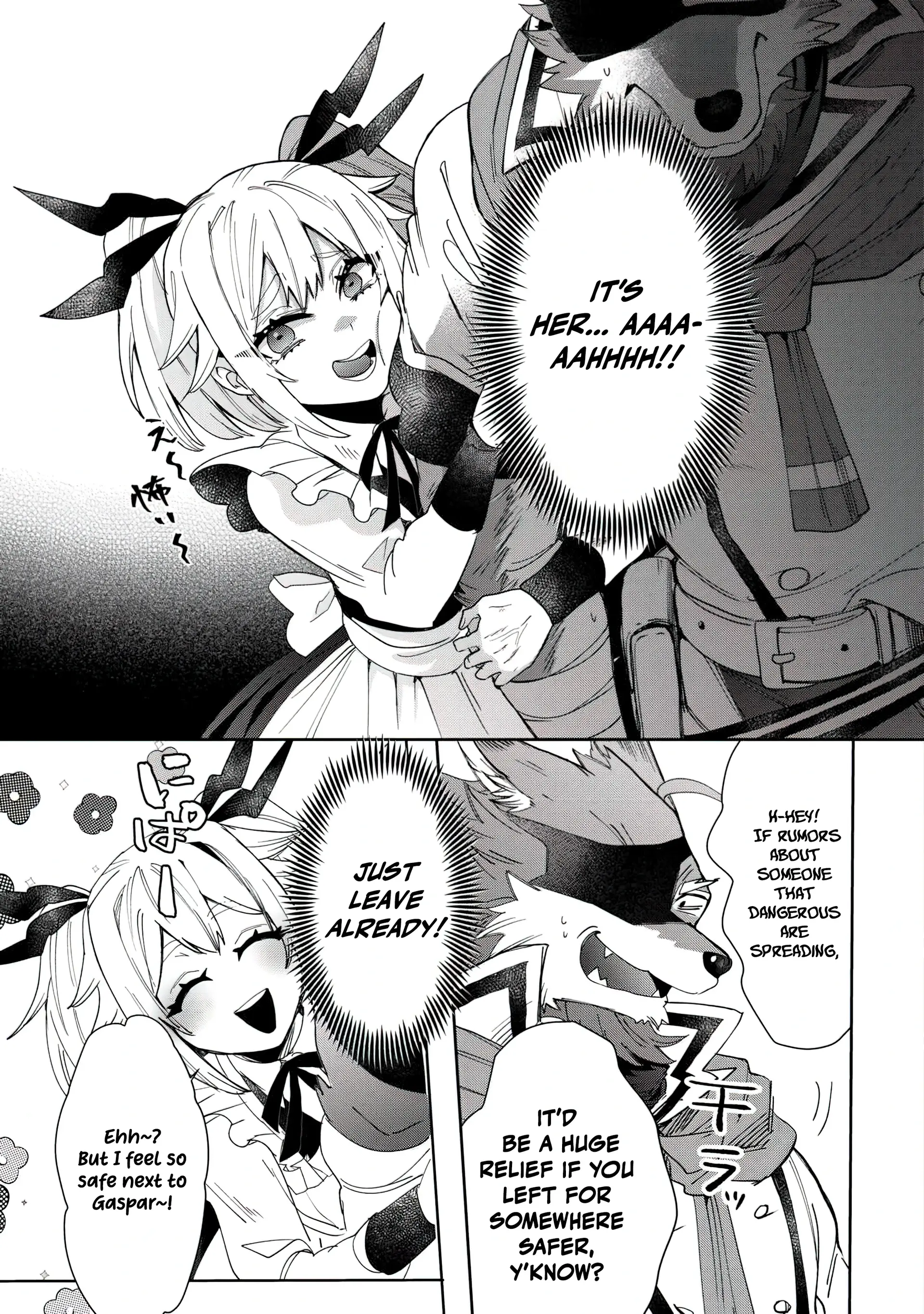 Oshikake Assassin-chan wa Outo Saikyou no Kanban Musume Chapter 1 - page 12
