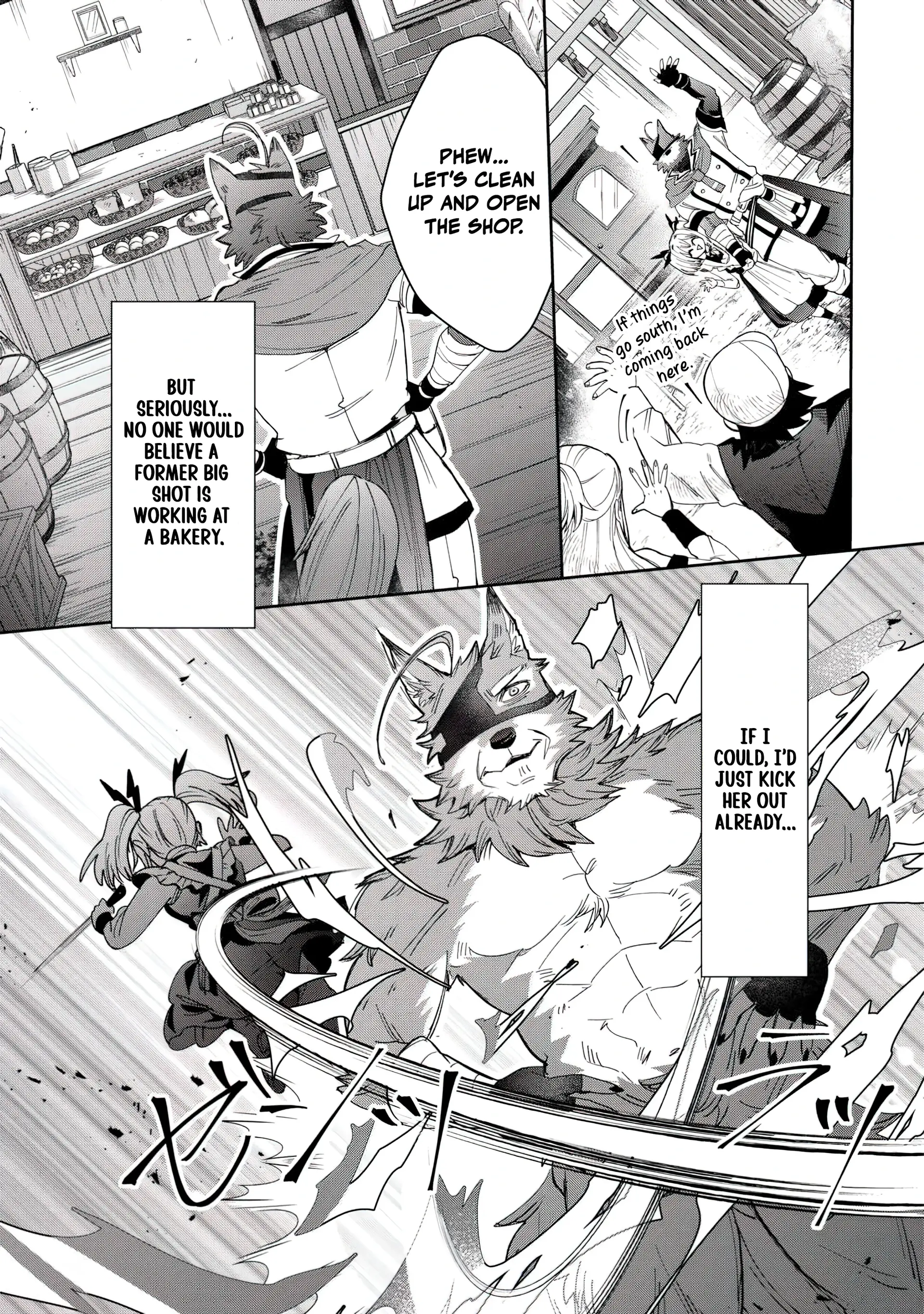 Oshikake Assassin-chan wa Outo Saikyou no Kanban Musume Chapter 1 - page 14