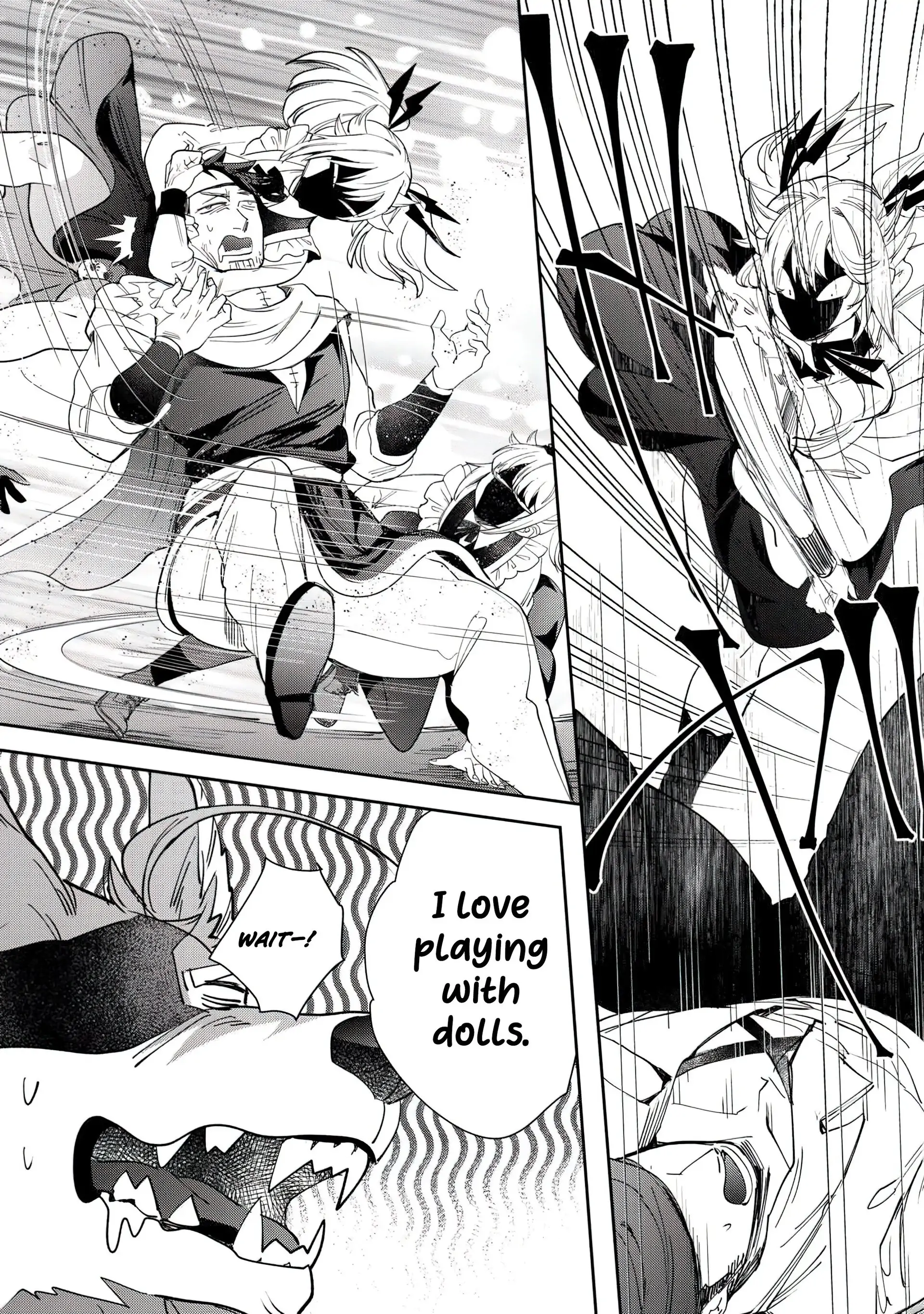 Oshikake Assassin-chan wa Outo Saikyou no Kanban Musume Chapter 1 - page 27