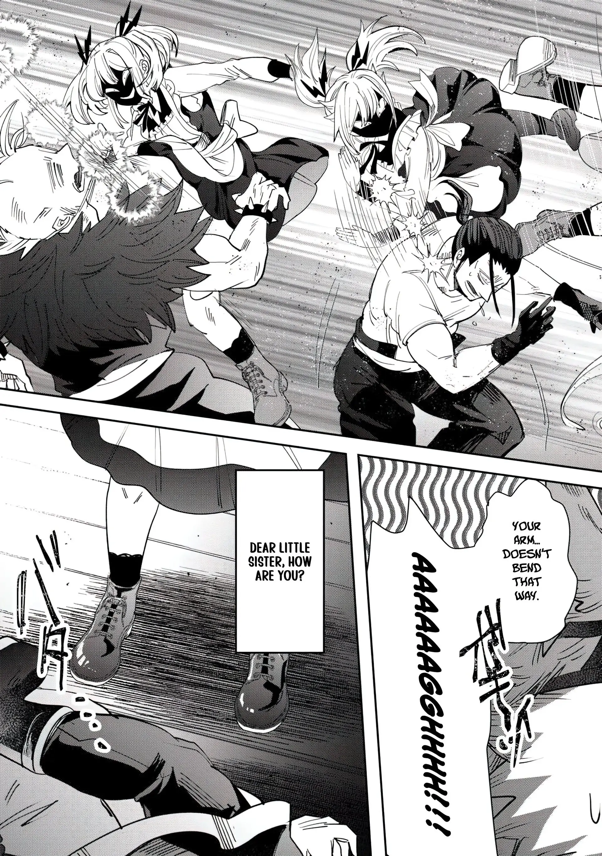 Oshikake Assassin-chan wa Outo Saikyou no Kanban Musume Chapter 1 - page 28