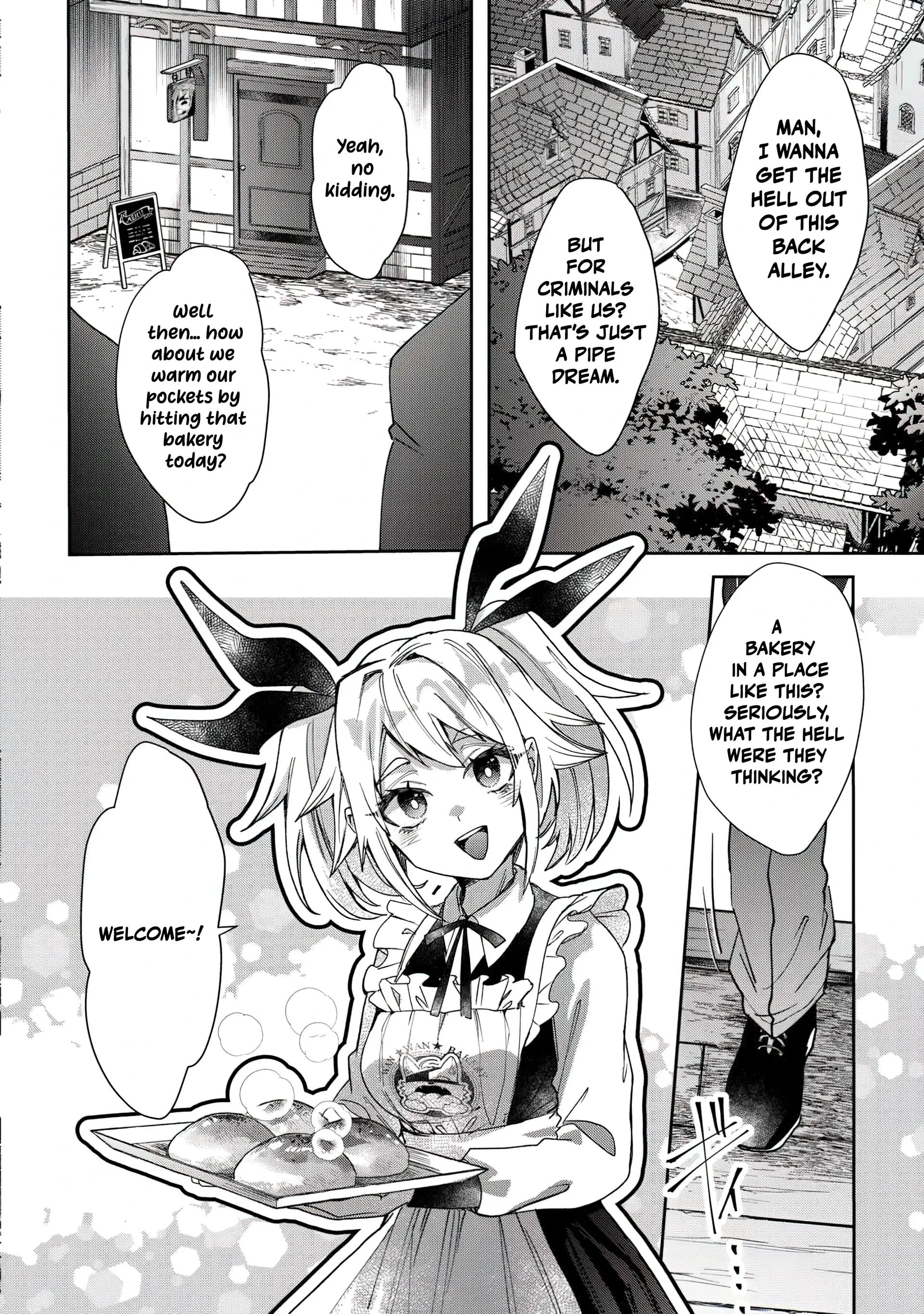 Oshikake Assassin-chan wa Outo Saikyou no Kanban Musume Chapter 1 - page 3