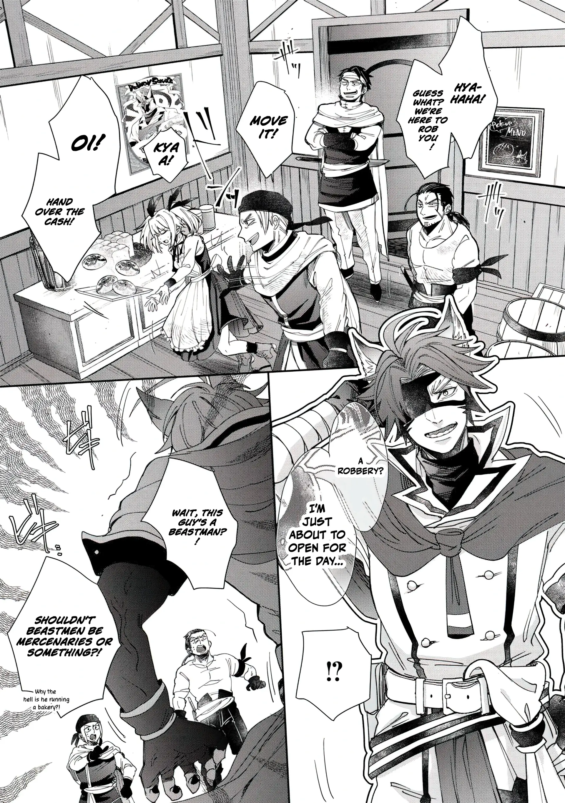 Oshikake Assassin-chan wa Outo Saikyou no Kanban Musume Chapter 1 - page 4