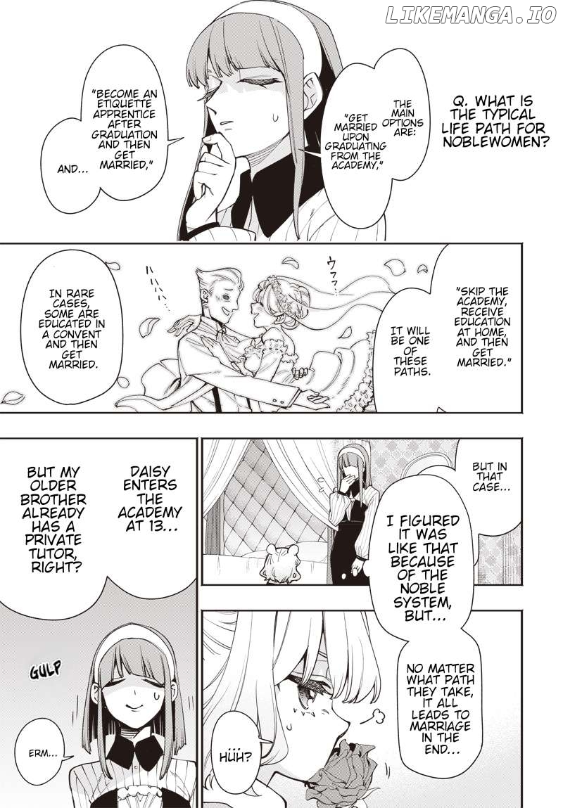 Tensei Arasaa Joshi no Kotoyo Kaikatsu - Seiryaku Kekkon wa Iya na no de, Zatsugaku Chishiki de Tanoshii Kaikaku Life wo Kekkou Shichaimasu! Chapter 2.1 - page 5