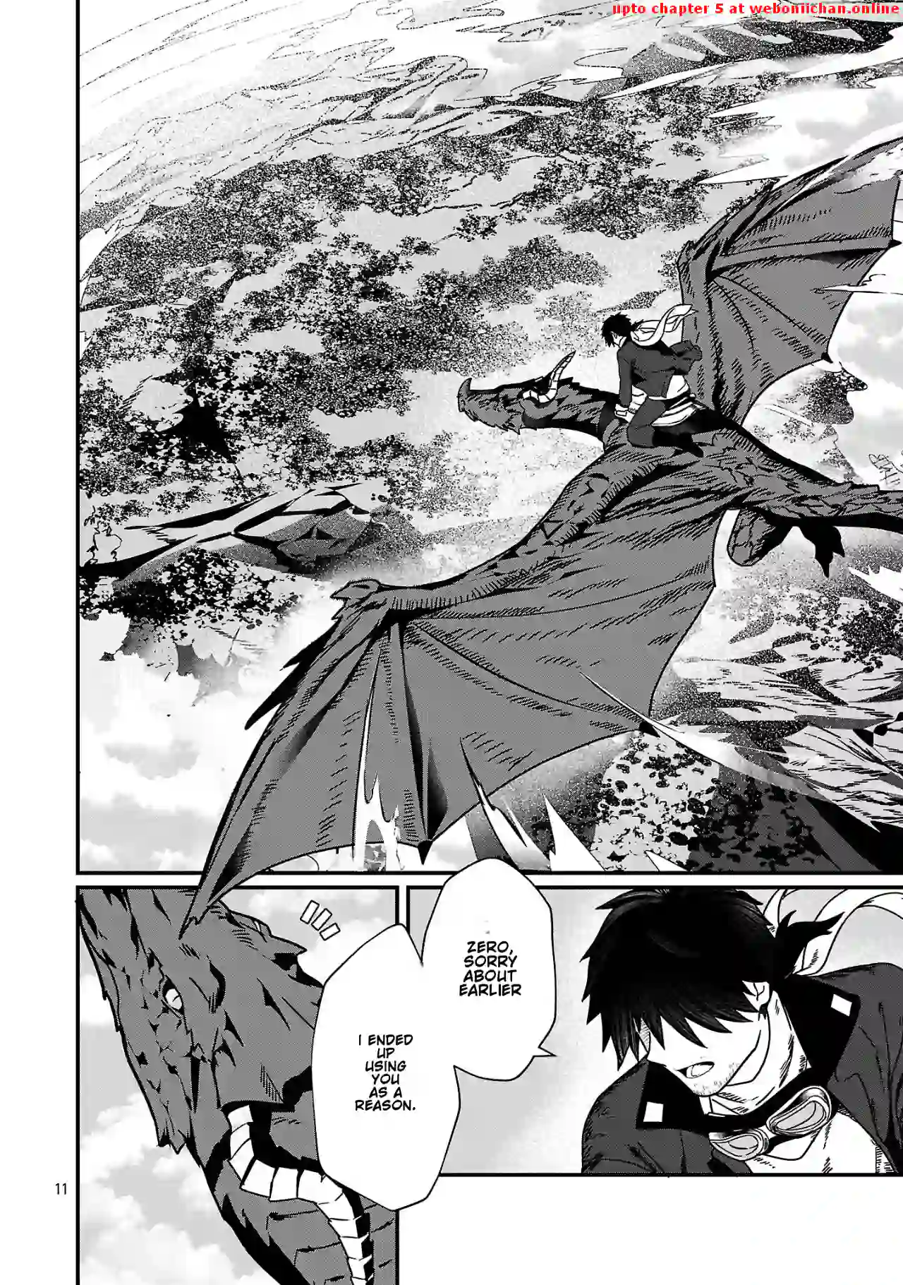Zero Sen Ace, Isekai de Saikyou no Ryuu Kishi ni naru! Chapter 1 - page 16