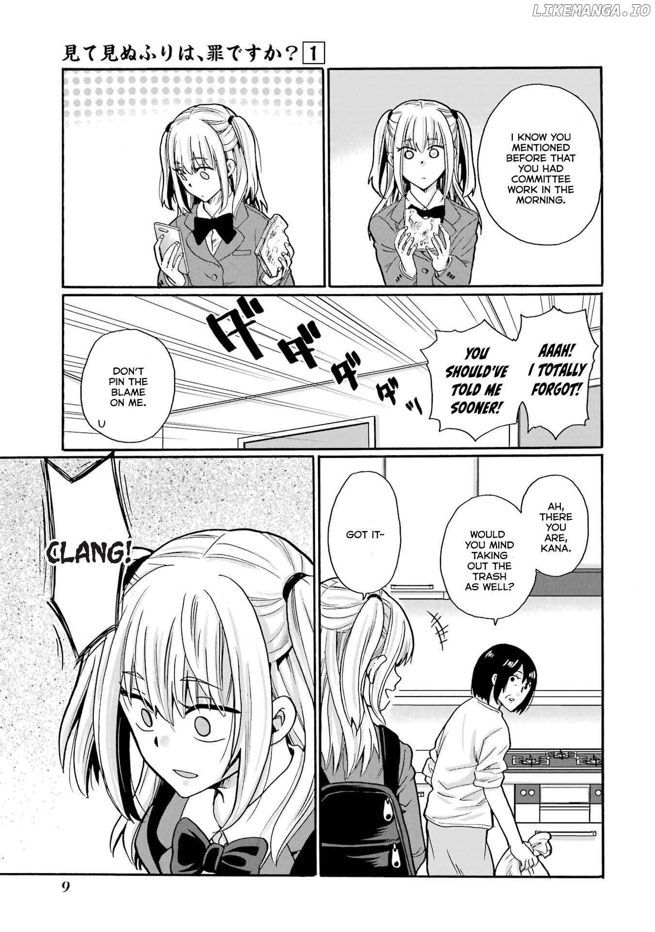 Mite Minu Furi Wa, Tsumi Desuka? Chapter 1 - page 9