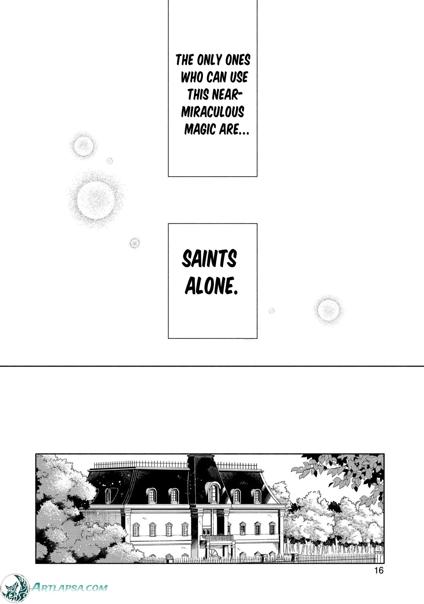 The reincarnated great saintess hides her true identity with all her might Chapter 1 - page 18