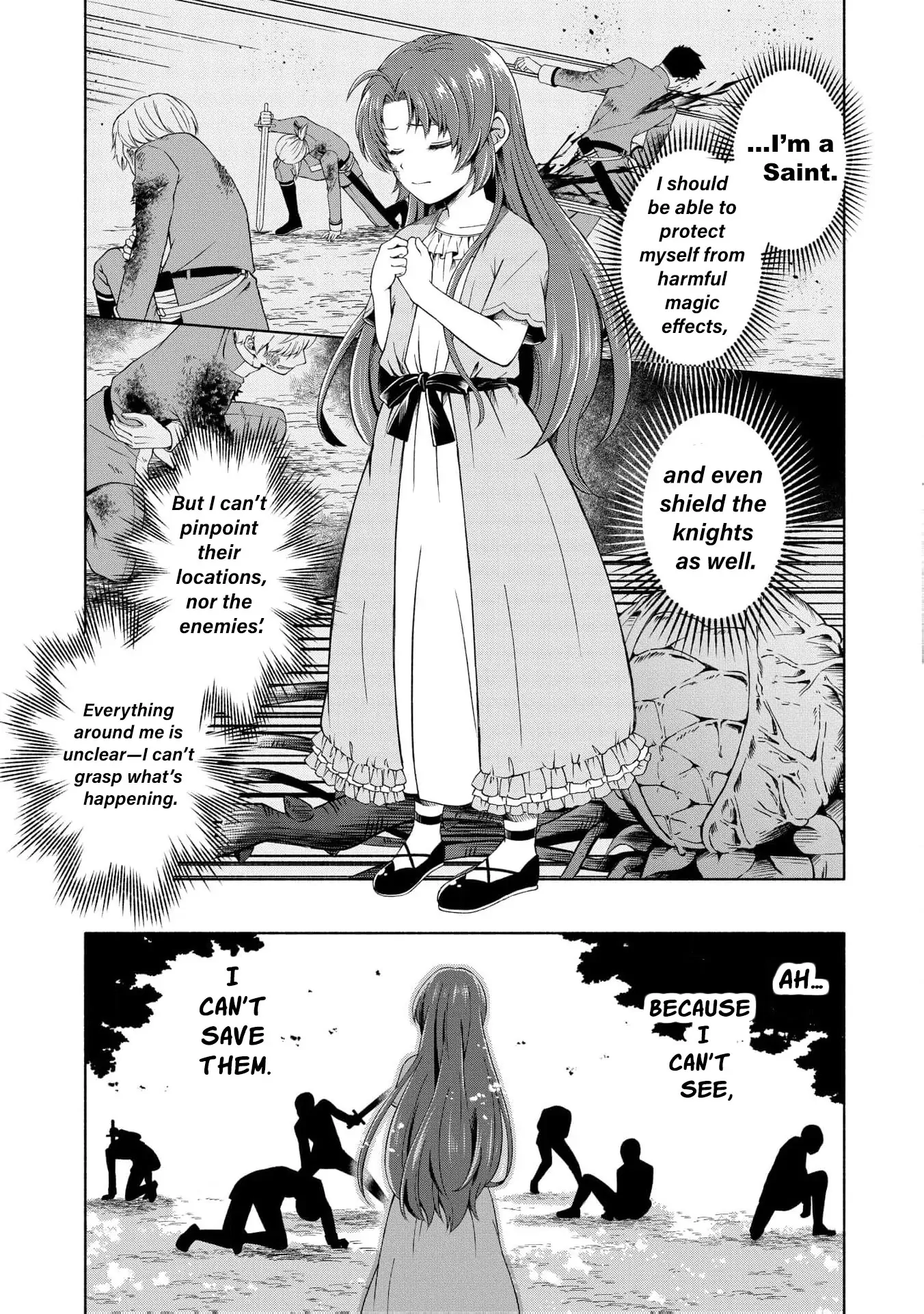 The reincarnated great saintess hides her true identity with all her might Chapter 1 - page 55
