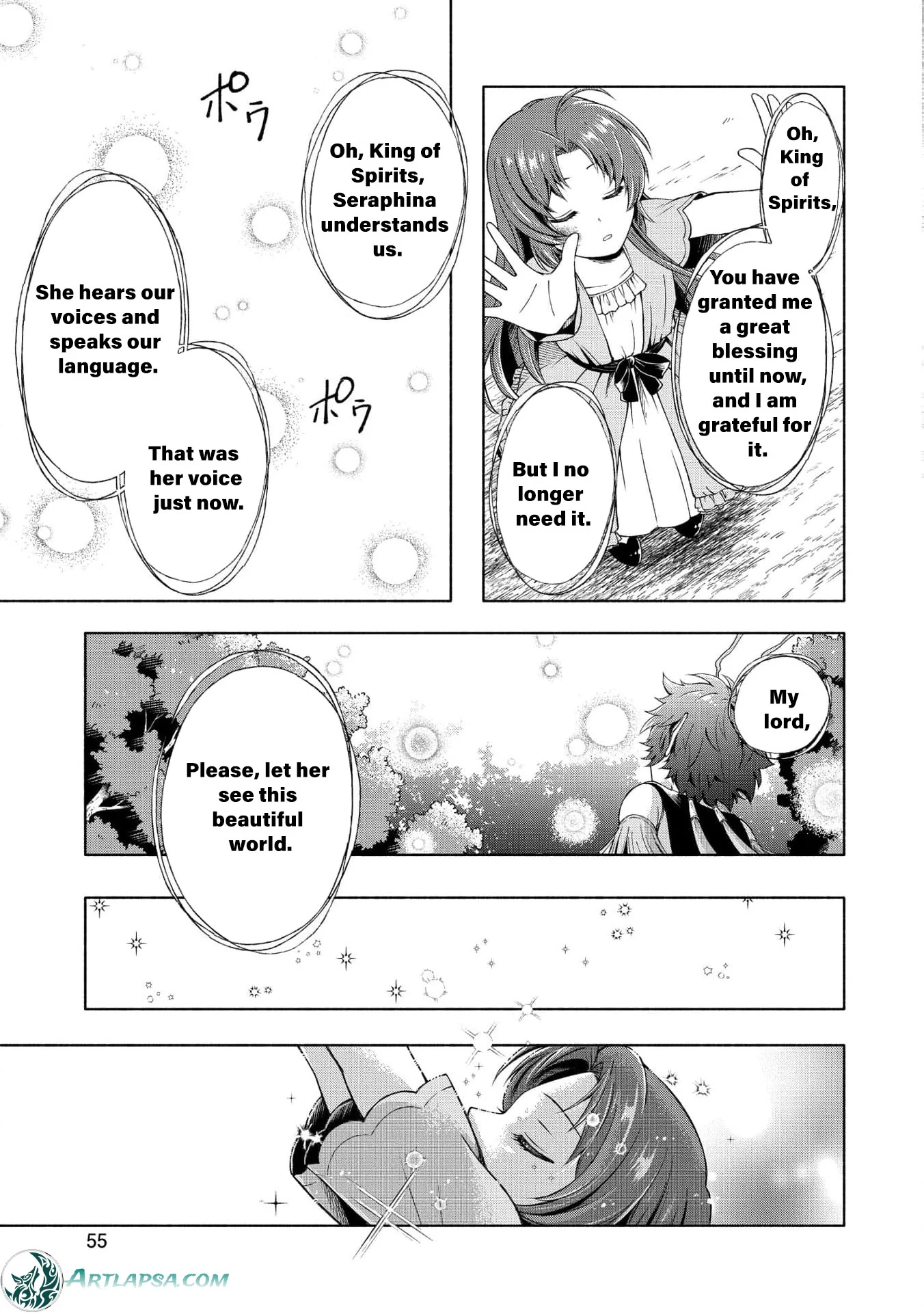 The reincarnated great saintess hides her true identity with all her might Chapter 1 - page 57