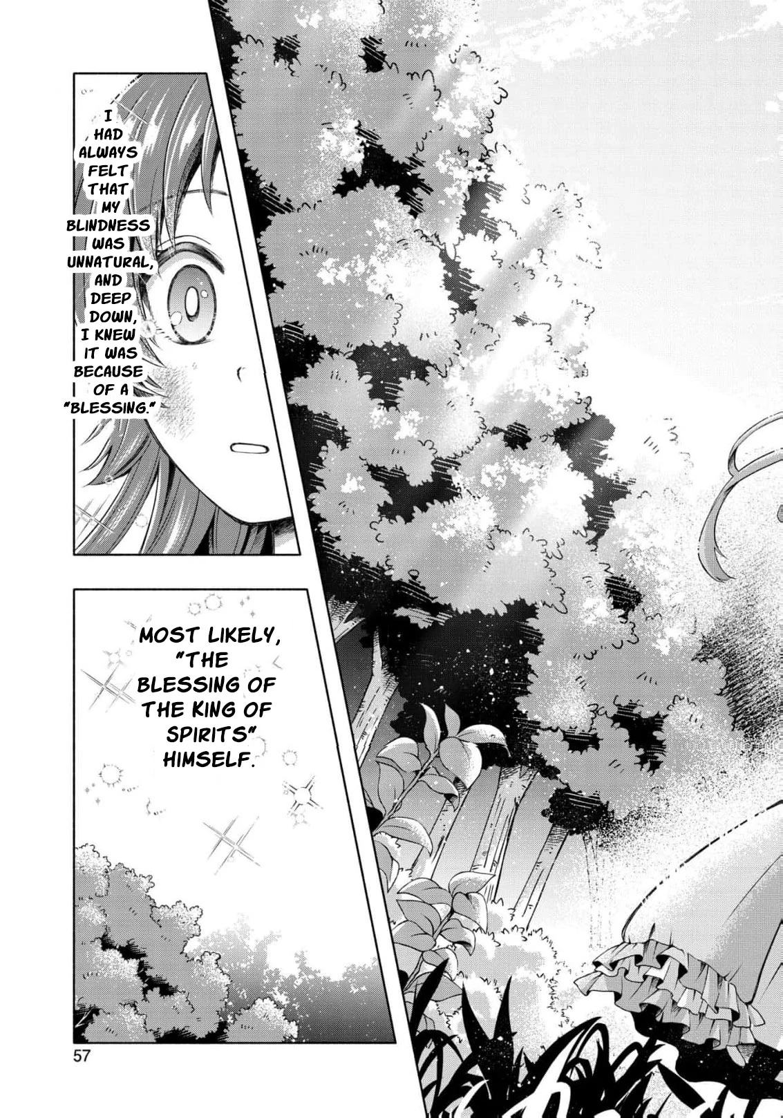 The reincarnated great saintess hides her true identity with all her might Chapter 1 - page 59