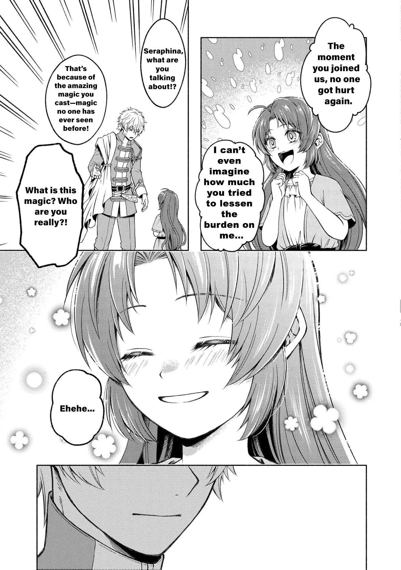 The reincarnated great saintess hides her true identity with all her might Chapter 1 - page 73