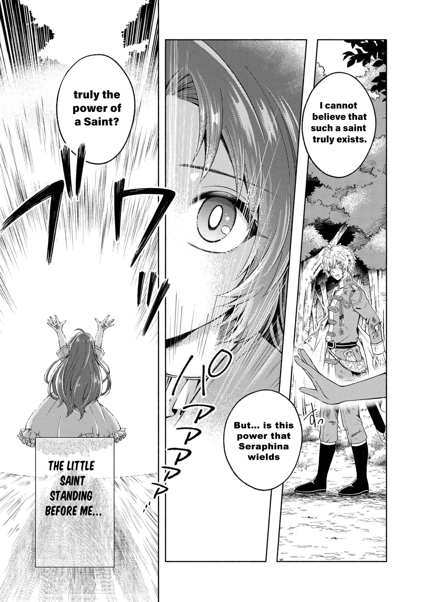The reincarnated great saintess hides her true identity with all her might Chapter 1 - page 7