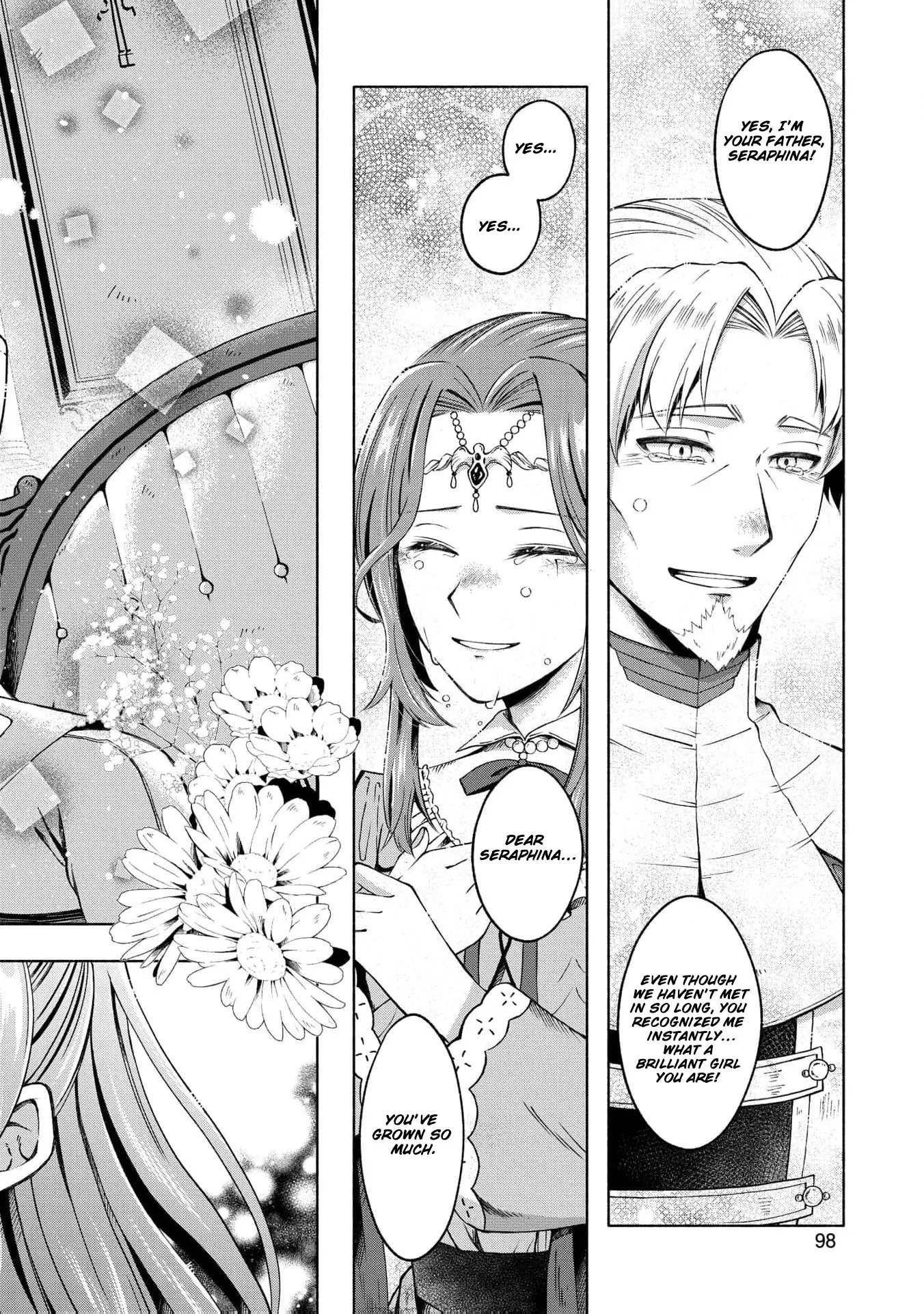 The reincarnated great saintess hides her true identity with all her might Chapter 2 - page 21