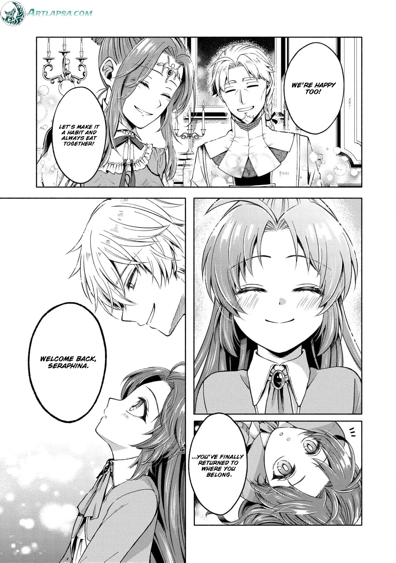 The reincarnated great saintess hides her true identity with all her might Chapter 2 - page 40