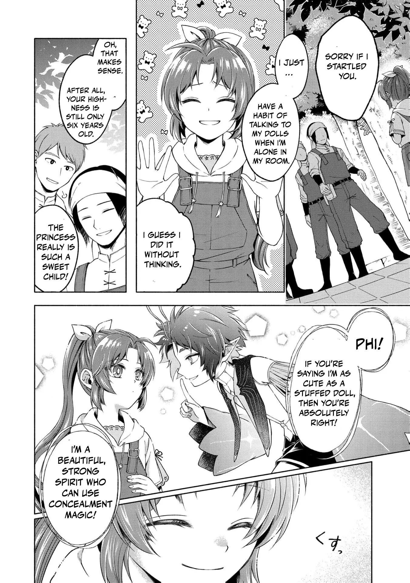 The reincarnated great saintess hides her true identity with all her might Chapter 3 - page 30