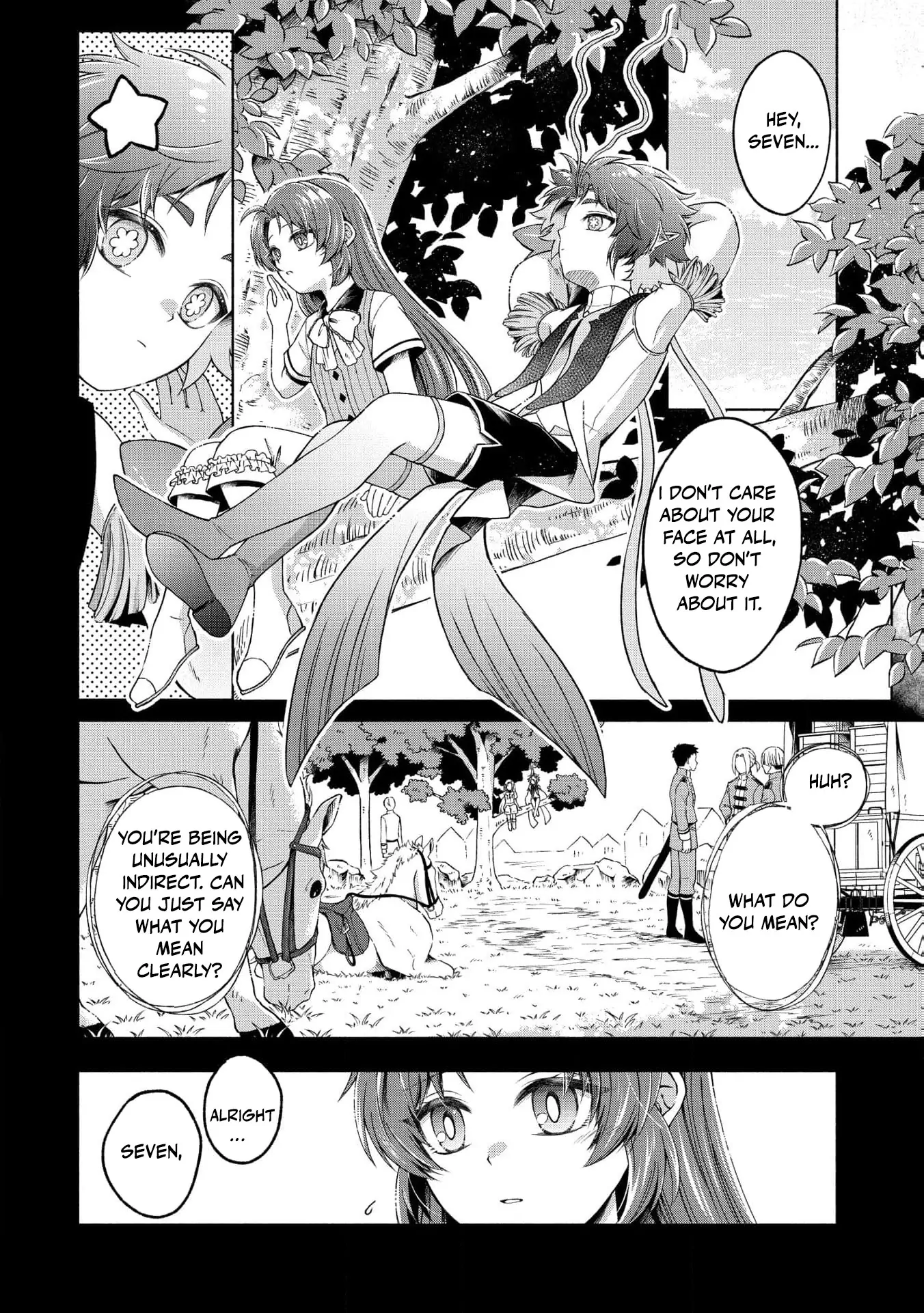 The reincarnated great saintess hides her true identity with all her might Chapter 3 - page 6