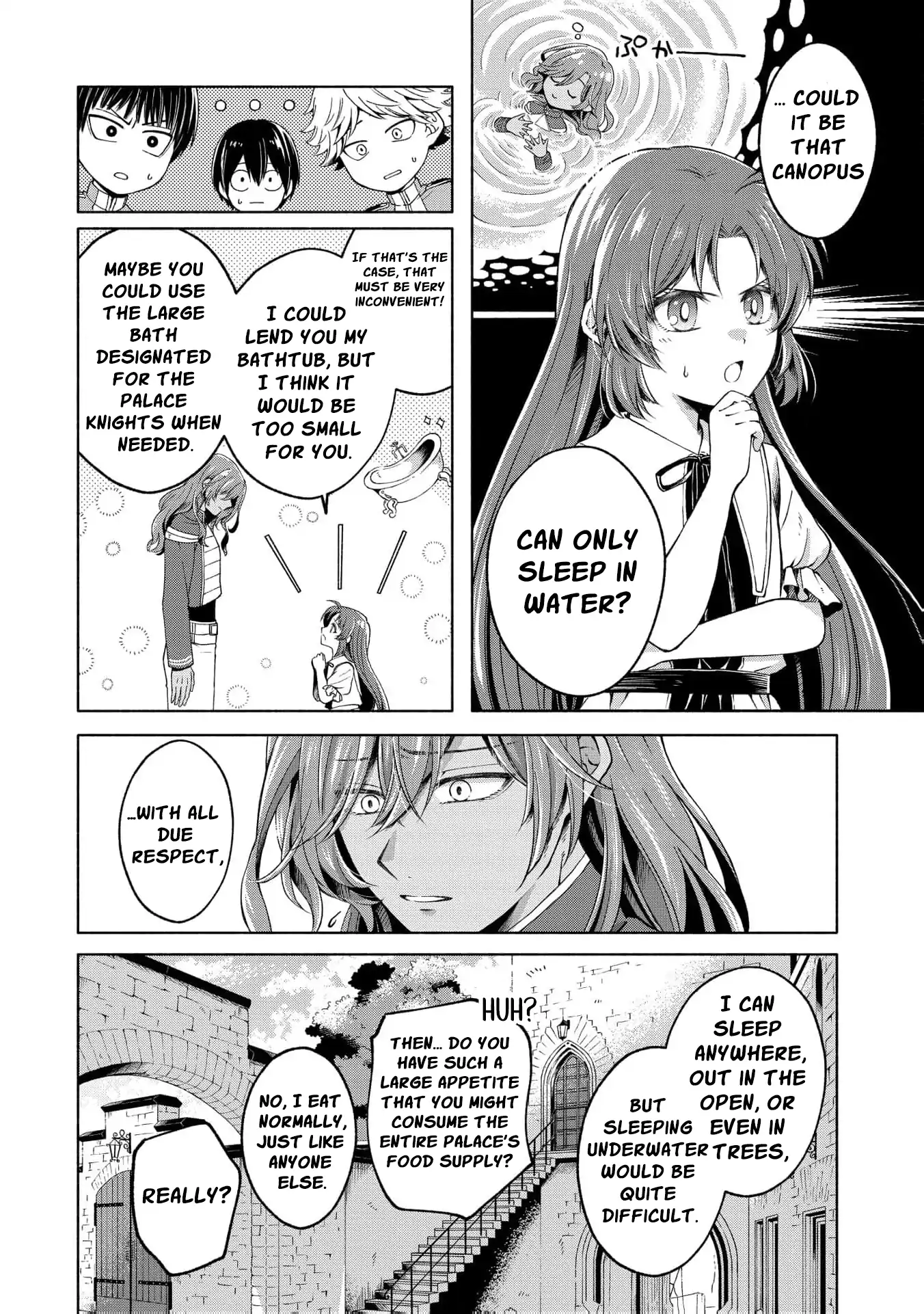The reincarnated great saintess hides her true identity with all her might Chapter 4 - page 24