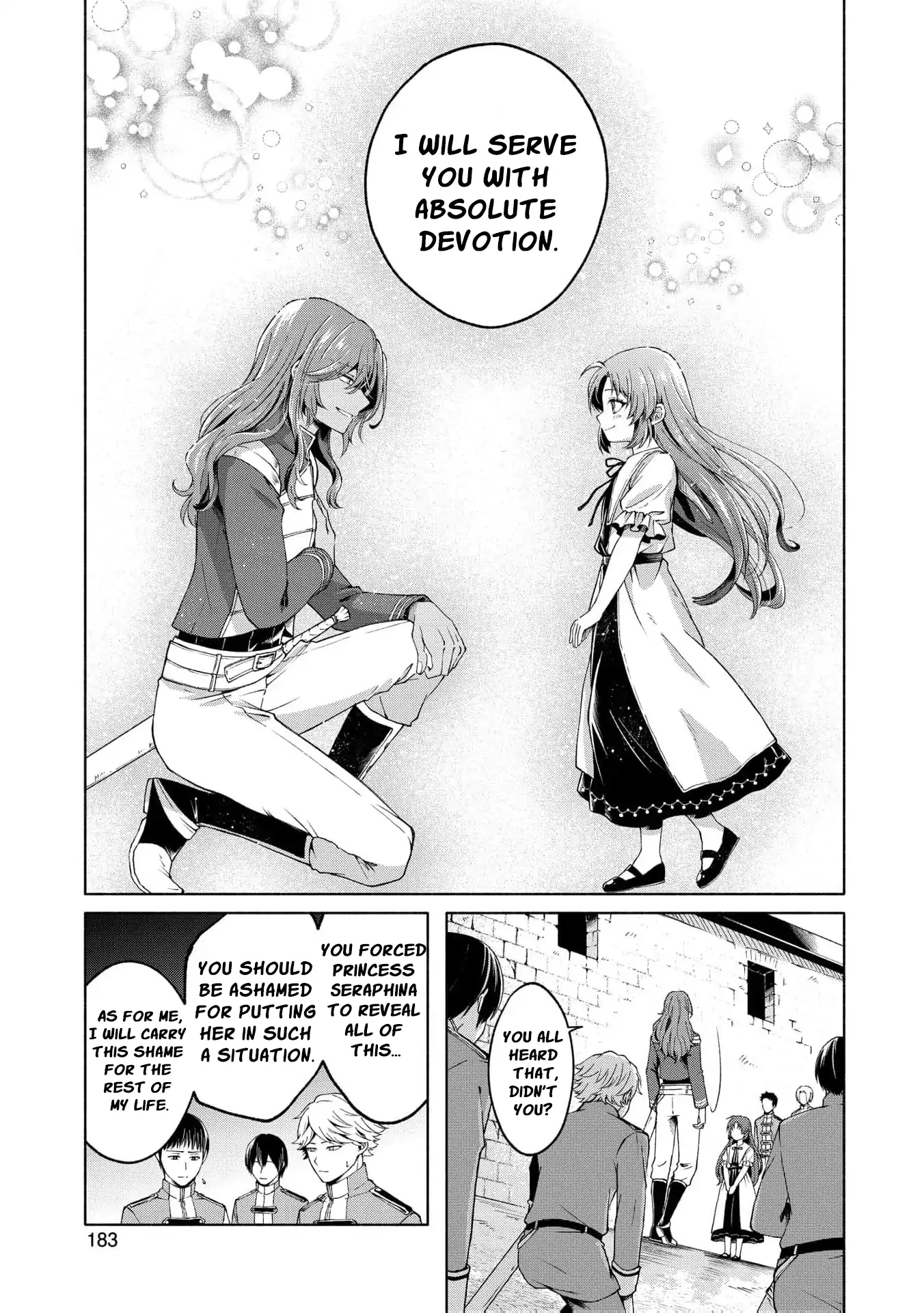 The reincarnated great saintess hides her true identity with all her might Chapter 4 - page 33