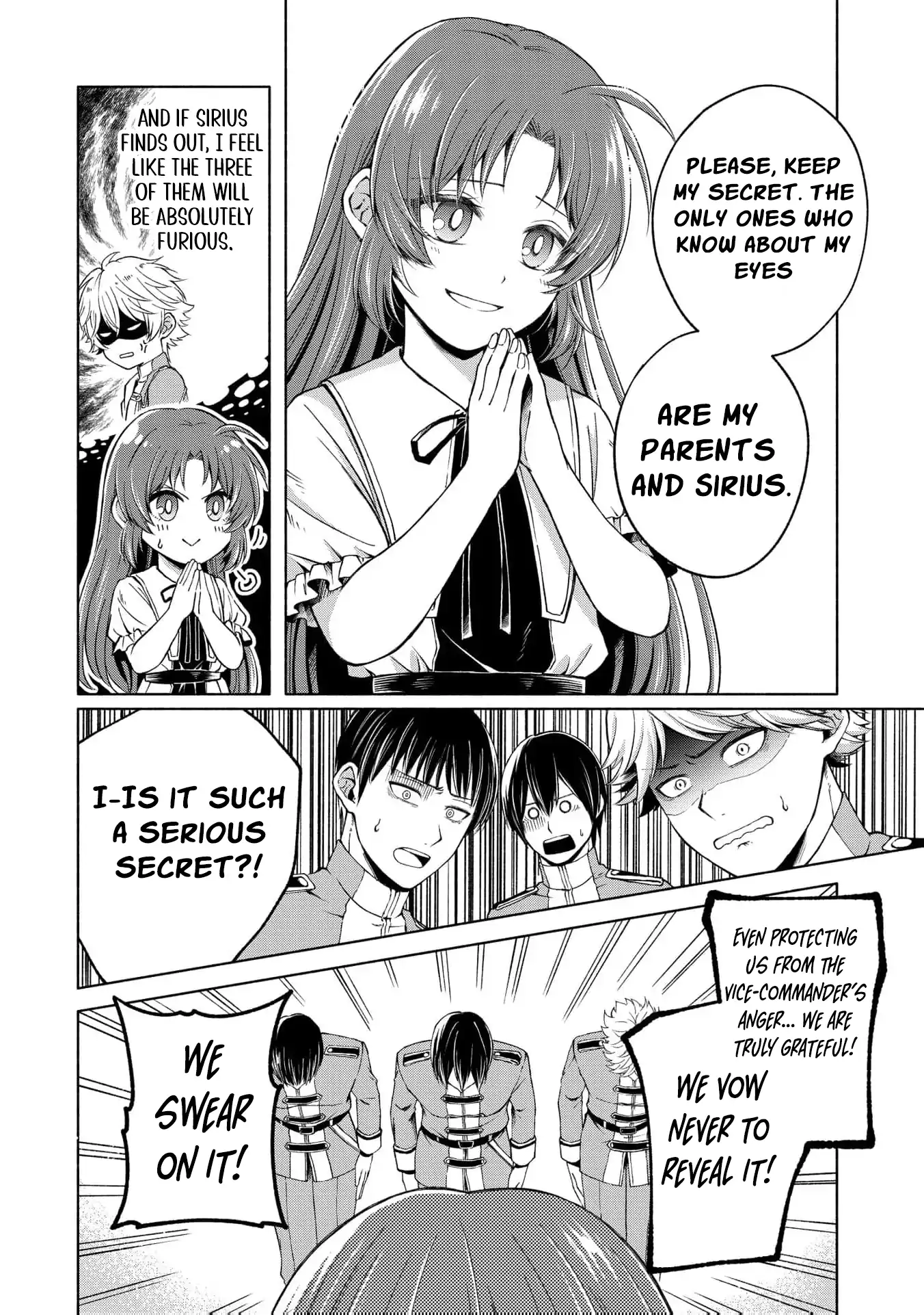 The reincarnated great saintess hides her true identity with all her might Chapter 4 - page 36