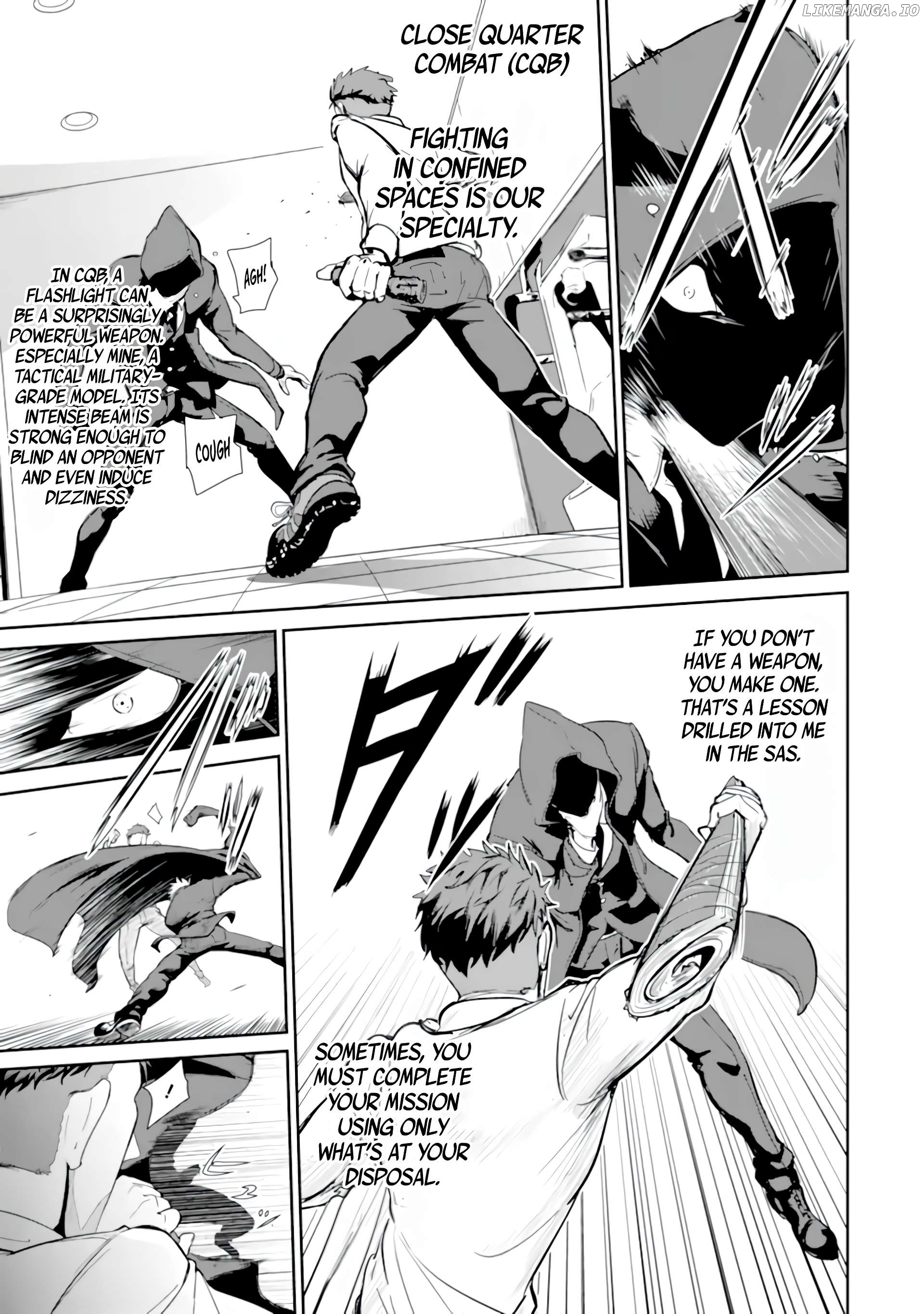 Meikyuu Kingdom: Damu Tokushu Butai SAS no Ossan no Isekai Dungeon Survival Manual Chapter 1.1 - page 12